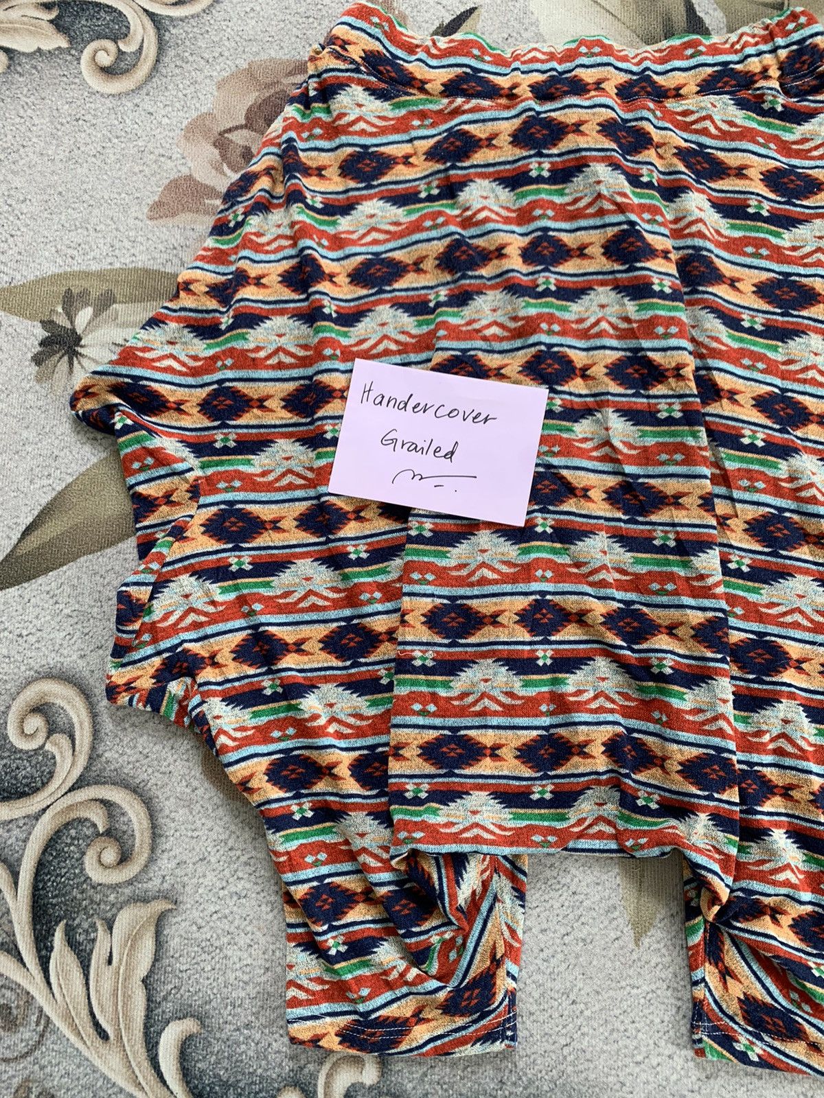 Issey Miyake Cozy Art Native Rare Design Mercibeaucoup Crop Pants Size US 32 / EU 48 - 6 Thumbnail