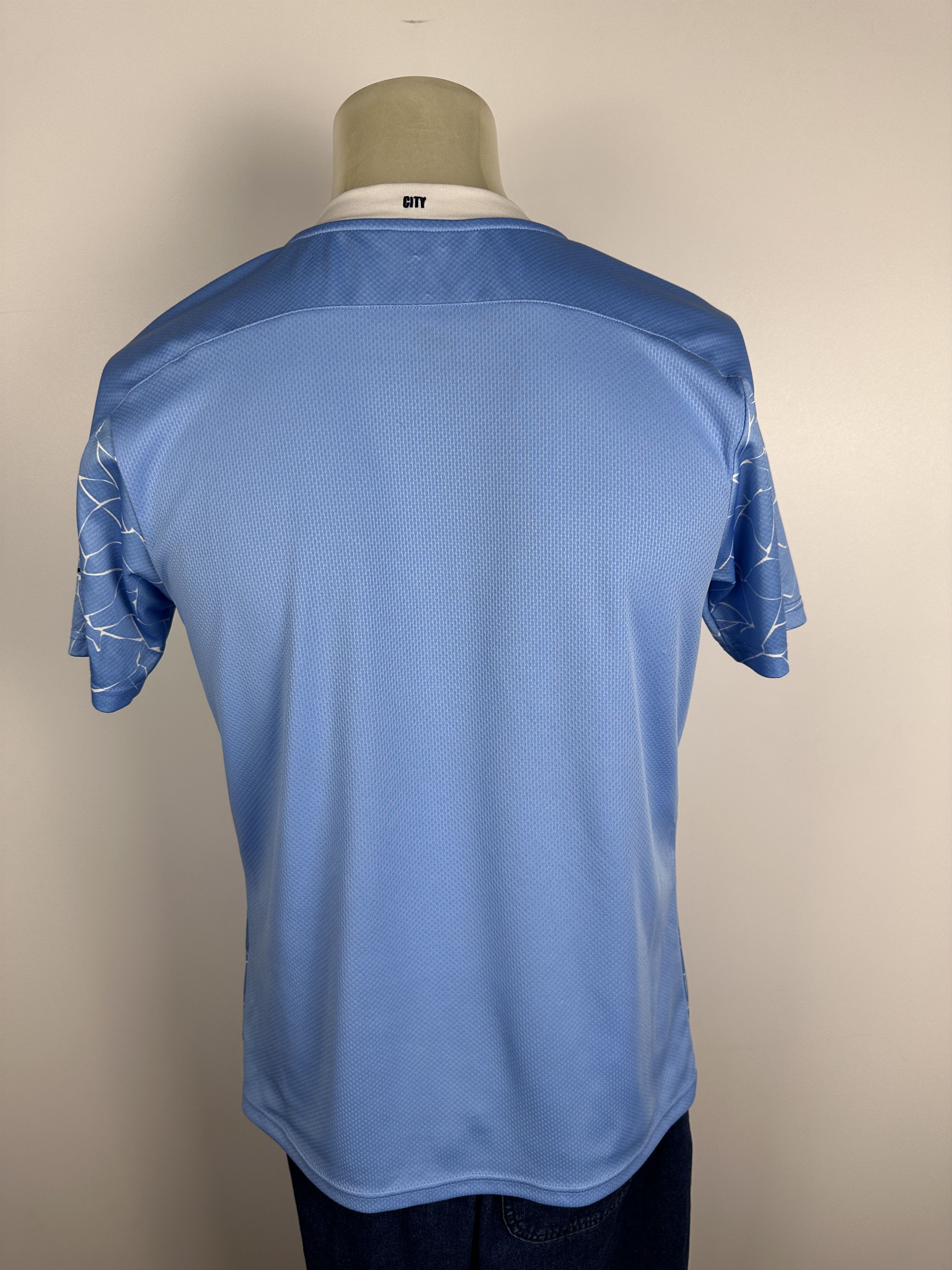 Puma Manchester City 2020 2021 Home Football Shirt Soccer Jersey Size US M / EU 48-50 / 2 - 10 Thumbnail
