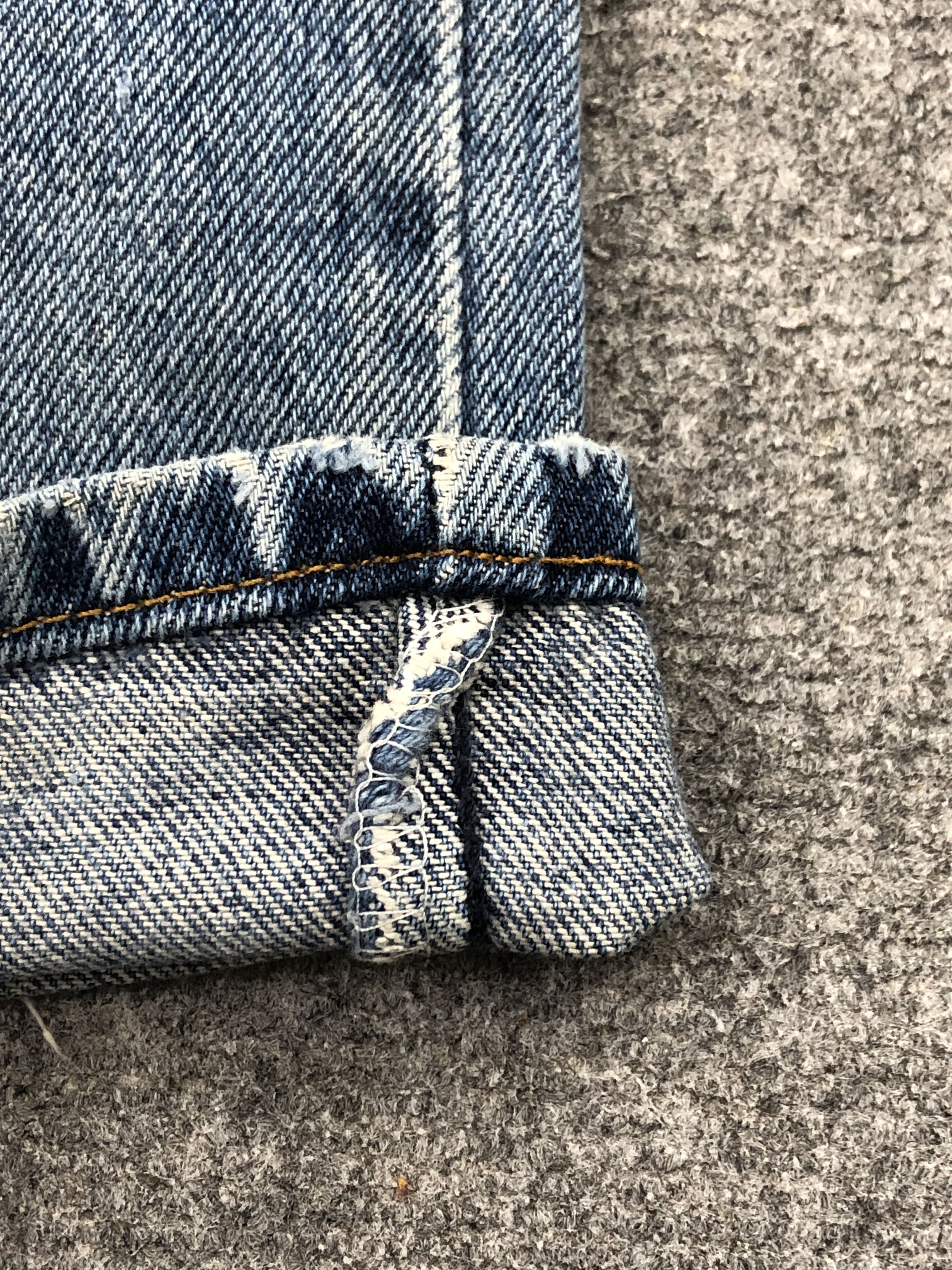 Vintage Levis 501 Faded Blue Jeans