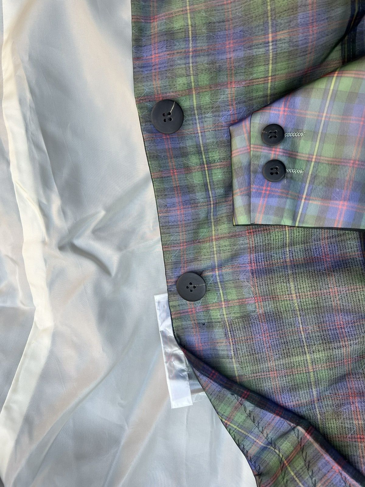 Issey Miyake Issey Miyake SS96 Robin Williams "The Birdcage" Blazer & Tie Size 42R - 14 Thumbnail