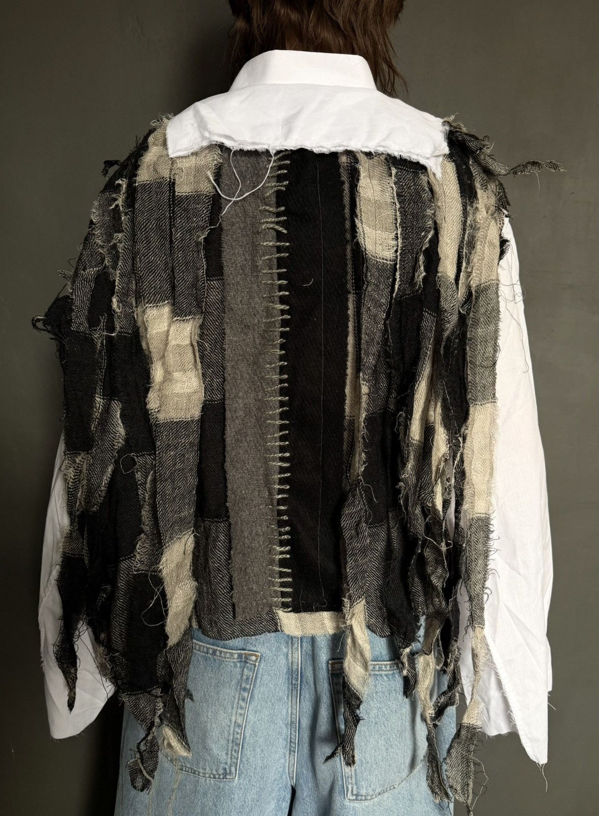 Handmade avant-garde shirt Size US L / EU 52-54 / 3 - 3 Thumbnail