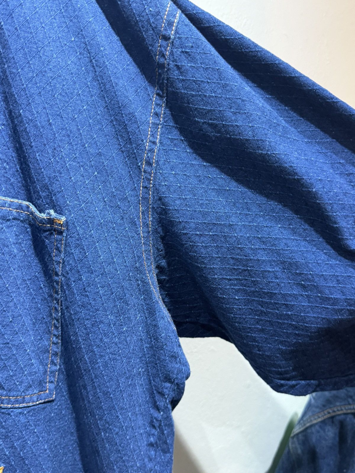 Vision Streetwear Vintage 80s Vision Streetwear Chore denim jacket Size US XXL / EU 58 / 5 - 8 Thumbnail