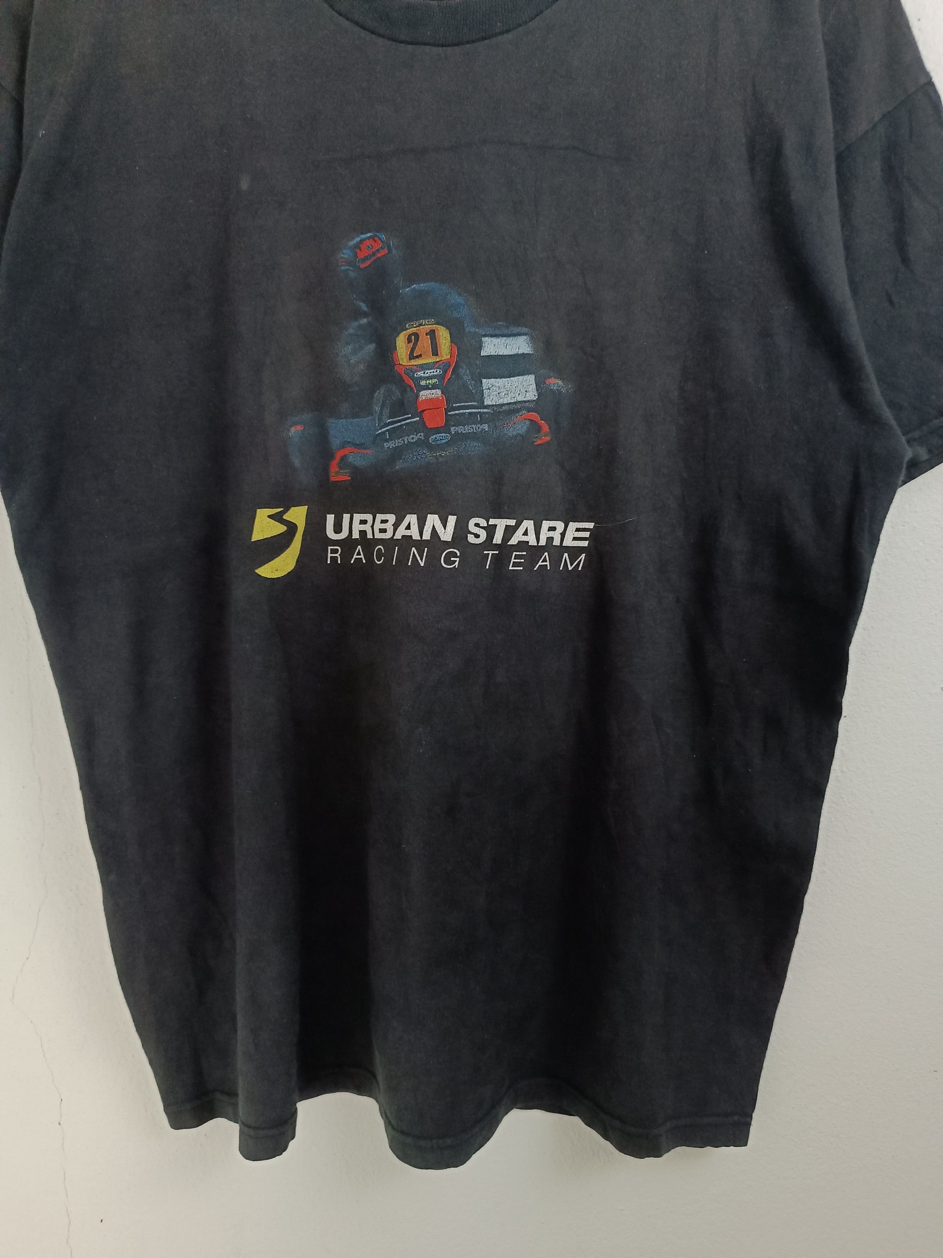 Vintage VINTAGE FADED URBAN STARE RACING TEAM GO KART F1 NASCAR DRAG Size US L / EU 52-54 / 3 - 7 Thumbnail