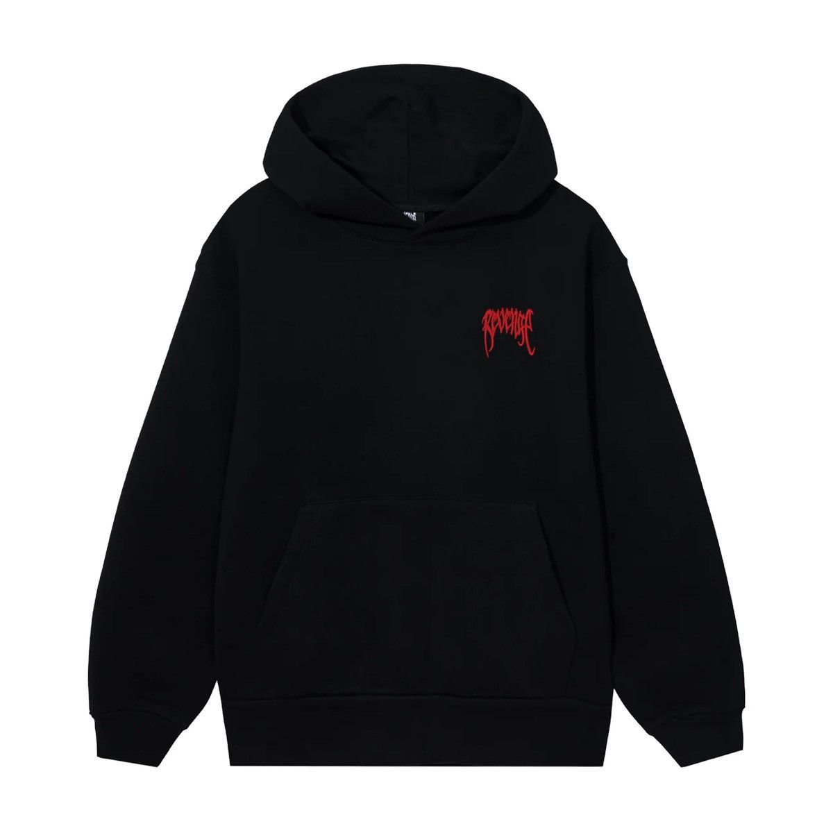 Black and red revenge hoodie online