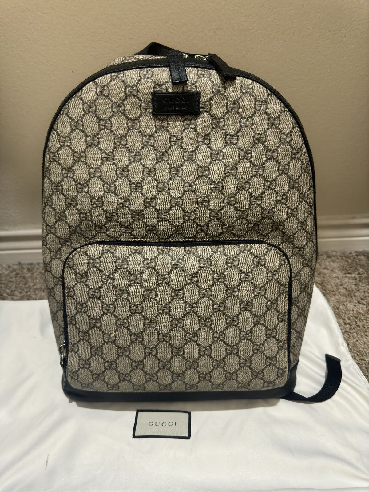 Gucci Gucci supreme backpack Size ONE SIZE - 1 Thumbnail