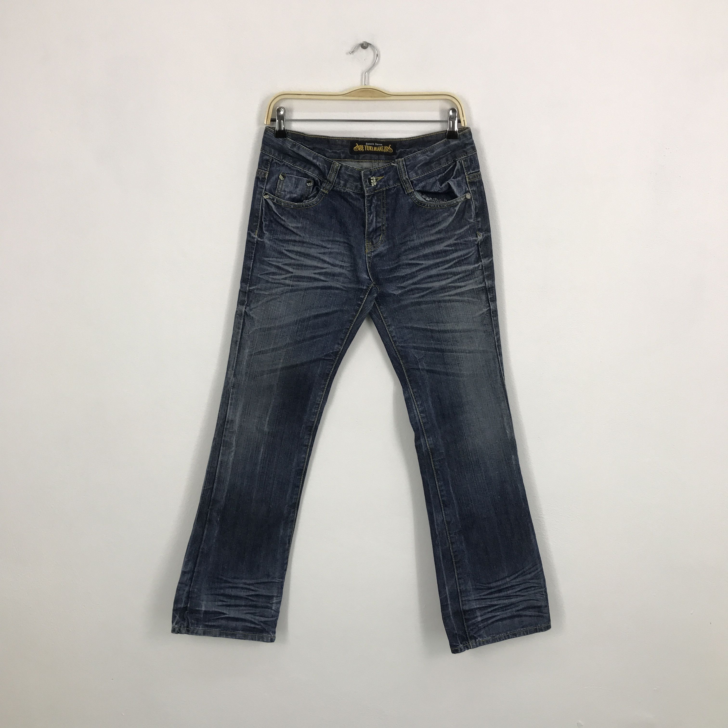 Japanese Brand Flared Bootcut yuki jean Denim pants Size US 29 - 1 Thumbnail