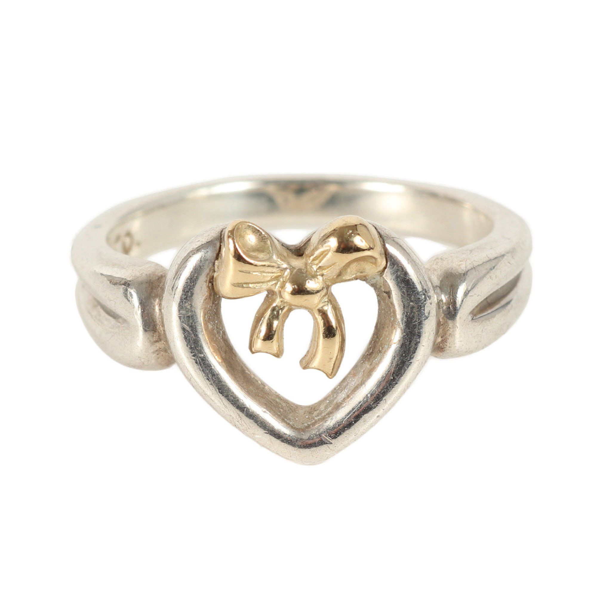 Tiffany & Co Heart Ribbon ring