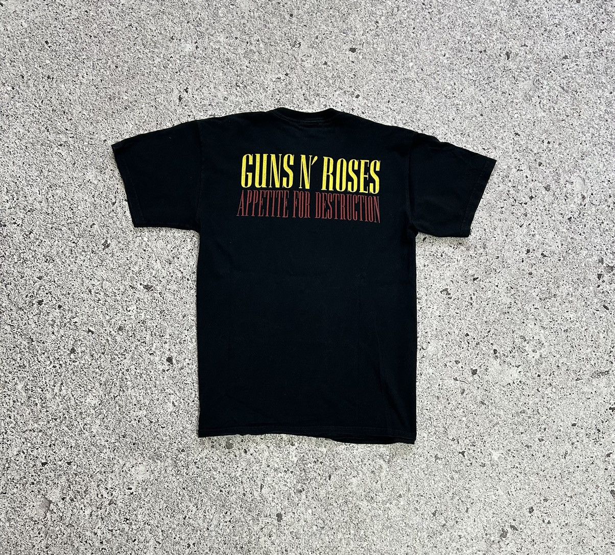 Band Tees × Guns N' Roses × Vintage Vintage 2004 Guns N Roses Appetite For Destruction Band Tee Size US M / EU 48-50 / 2 - 6 Thumbnail