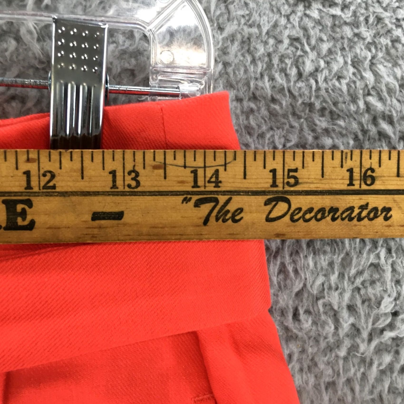 Banana Republic Banana Republic Paperbag Tie Waist Shorts Womens 4 Orange High Rise Side Pocket Denim Cotton Blend Regular Rise Womens Shorts Orange Pocket Solid 90s? Size 27" / US 4 / IT 40 - 4 Thumbnail