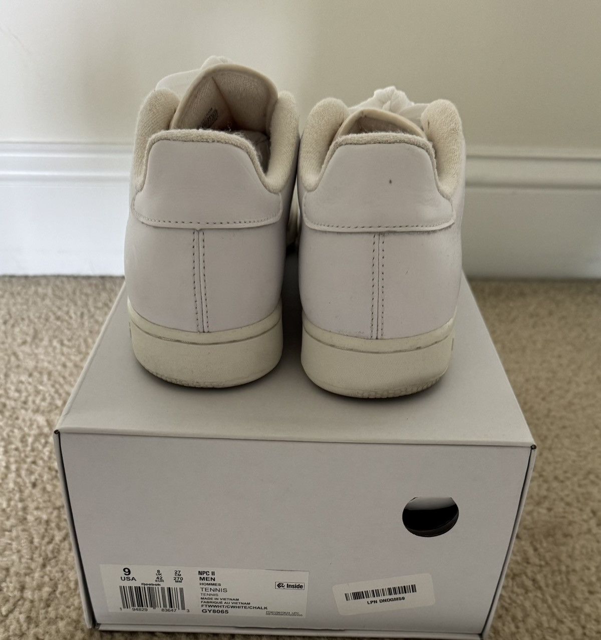 JJJJound × Reebok NPC II Sz 9 Size US 9 / EU 42 - 6 Thumbnail