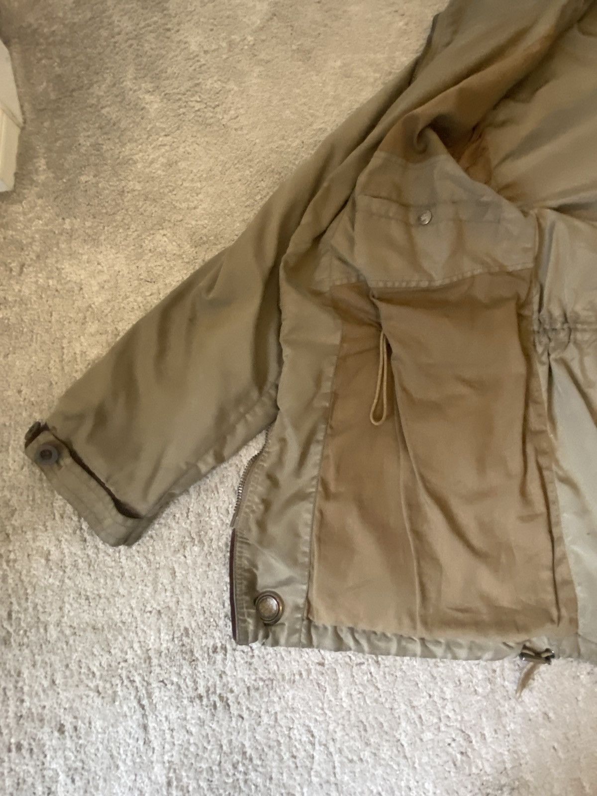 Burberry RARE ORIGINAL BURBERRY MENS PARKA COAT ( WEATHER TREATED ) Size US S / EU 44-46 / 1 - 15 Thumbnail