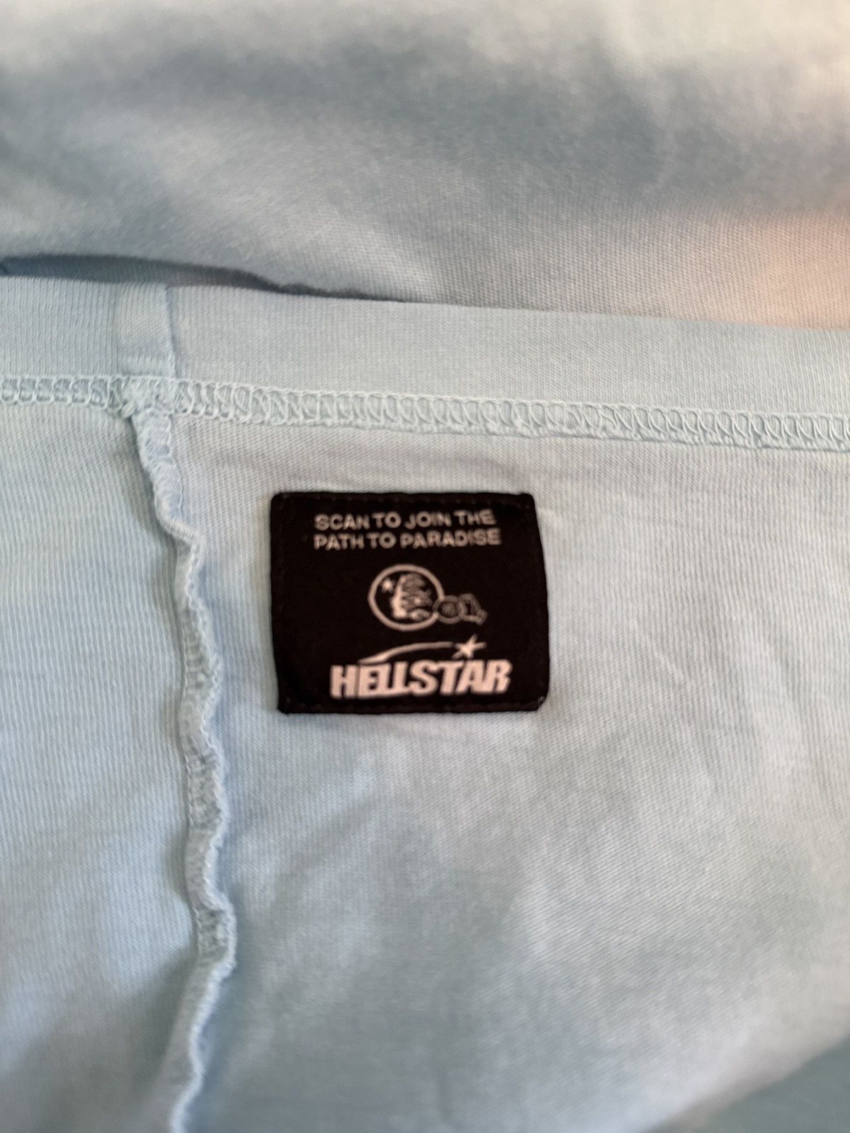 HELLSTAR Hellstar Records T-Shirt (Ice Blue) Size US L / EU 52-54 / 3 - 6 Thumbnail