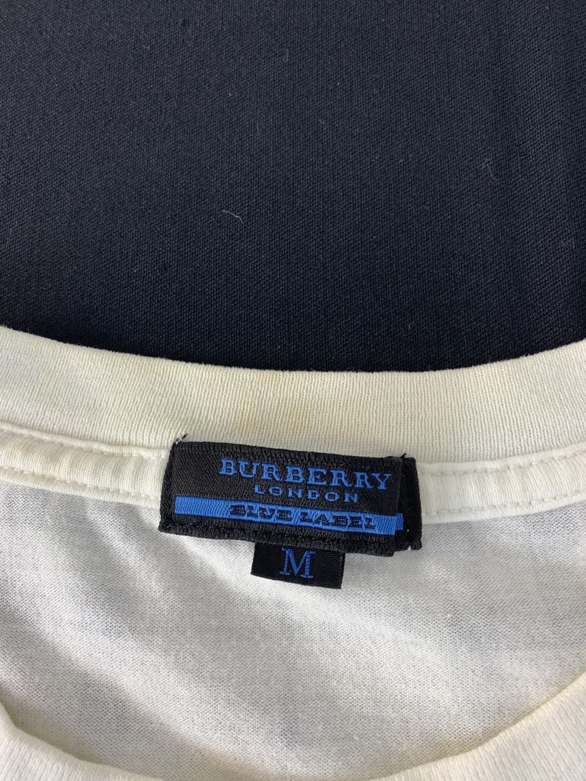 Burberry Hype Burberry Blue Label Nova Checked Monogram Printed Tee Size US M / EU 48-50 / 2 - 5 Thumbnail