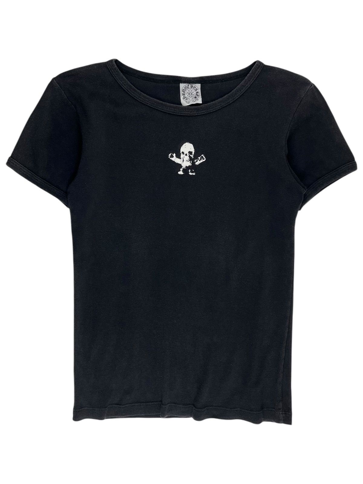 Chrome Hearts Chrome Hearts Vintage Foti Harris Teeter Baby Tee Tshirt Size ONE SIZE - 2 Thumbnail