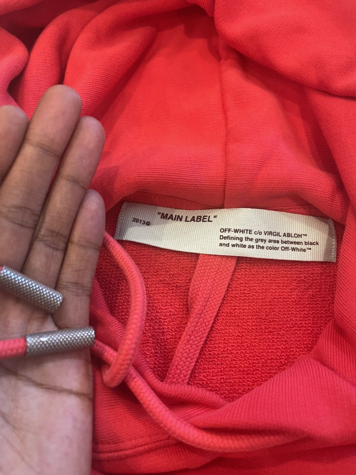 Off-White OFF-WHITE Mona Lisa Graphic Print Hoodie Size Small Size US S / EU 44-46 / 1 - 6 Thumbnail