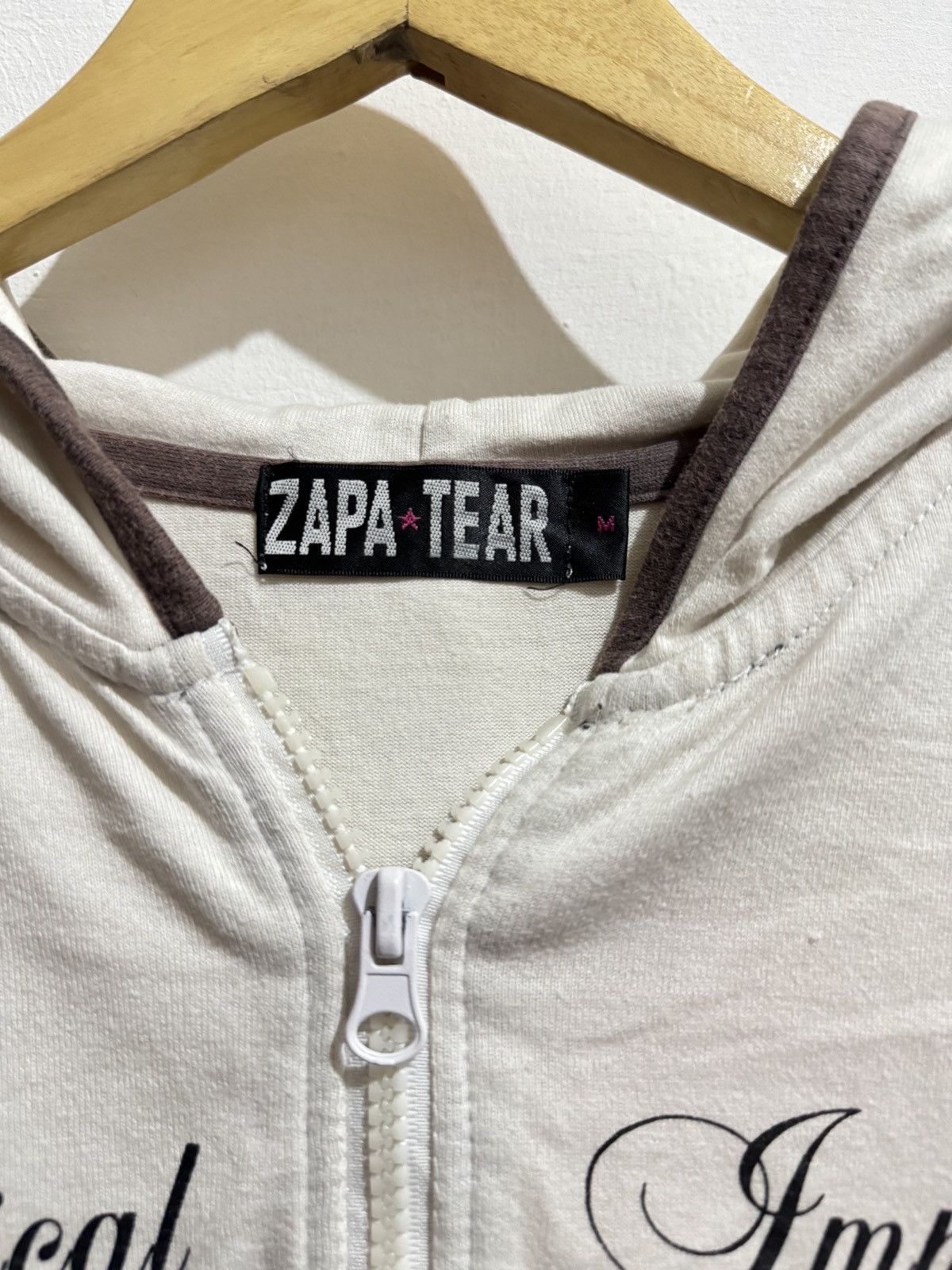 Hysteric Glamour Y2k Zapa Tear ifsixwasnine style zip hoodie Size US L / EU 52-54 / 3 - 5 Thumbnail