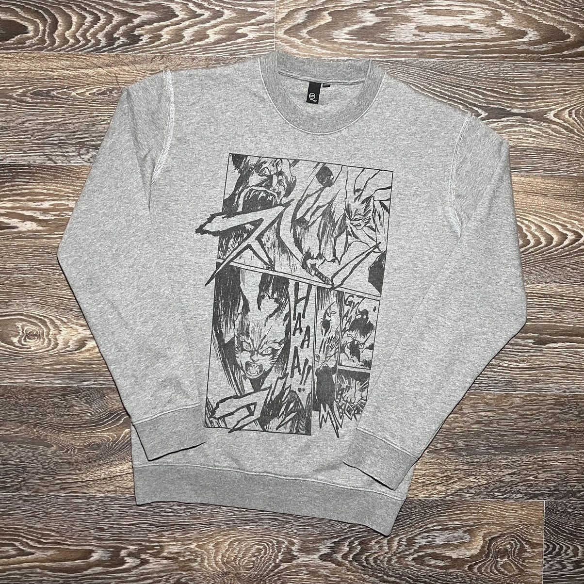 FW’14 Alexander McQueen x Yoshiyasu Tamura Manga Sweatshirt