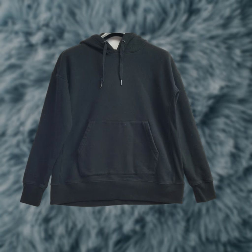 Vintage Zella Women's Hoodie Pullover Black Size Small Long Sleeve Hooded Size S / US 4 / IT 40 - 1 Thumbnail