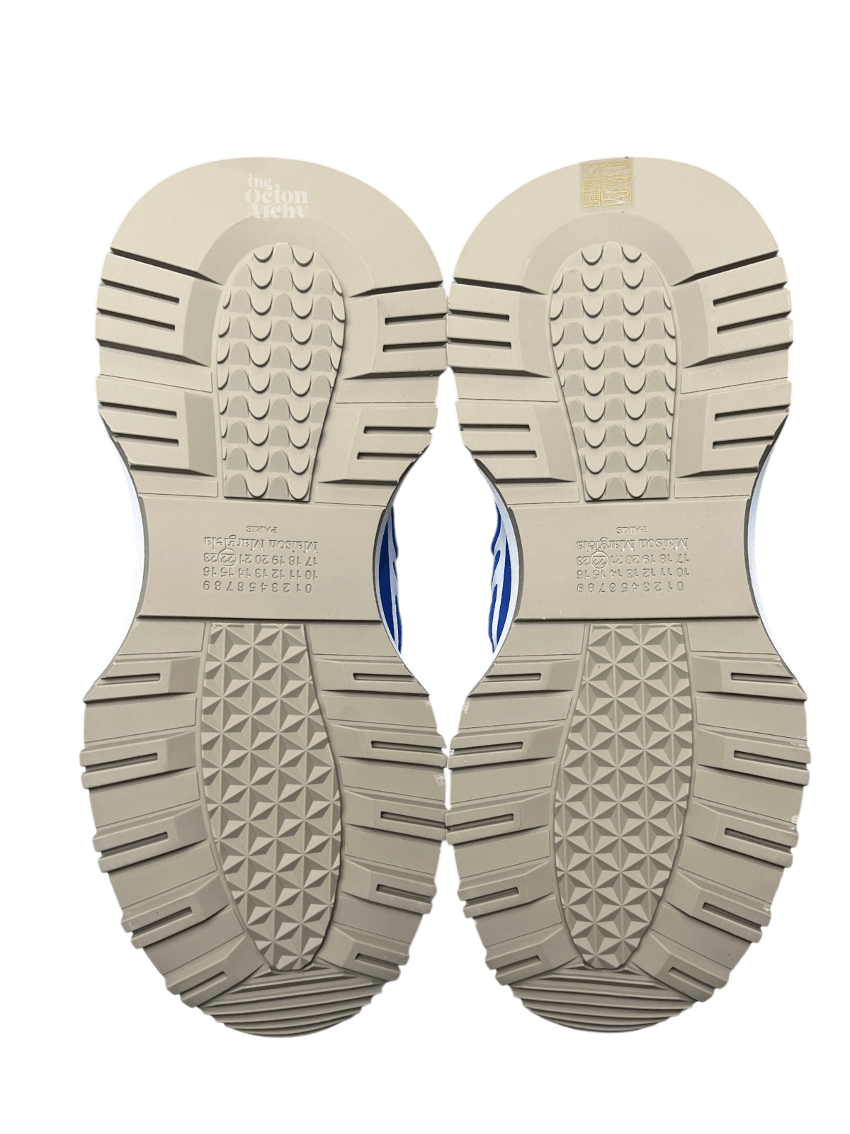 Maison Margiela Size 45 Maison Margiela 50/50 Evolution Runner White-Blue Size US 12 / EU 45 - 6 Thumbnail