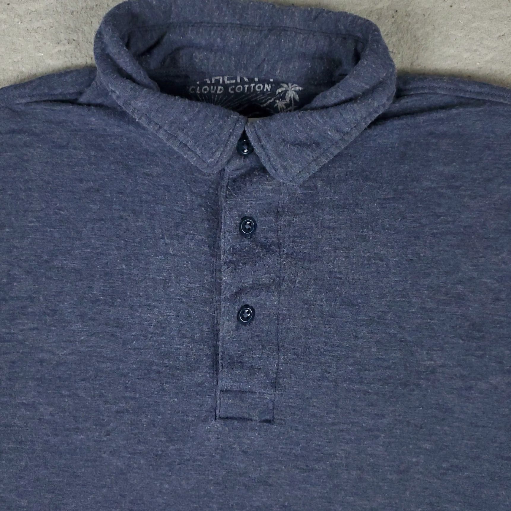 Faherty Faherty Polo Shirt Mens Size S Blue Cotton Casual Short Sleeve Polo Shirt Mens S Blue Cotton Size US S / EU 44-46 / 1 - 2 Thumbnail