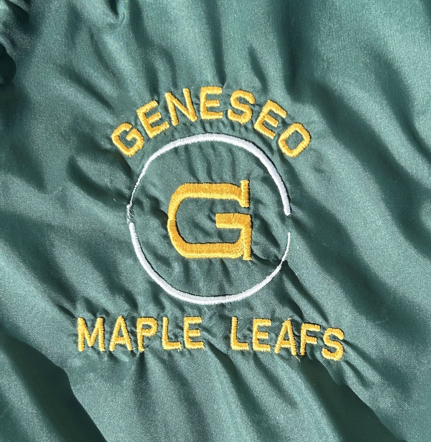 Acedia Studios Vintage Geneseo Maple Leafs Windbreaker Size US L / EU 52-54 / 3 - 3 Thumbnail