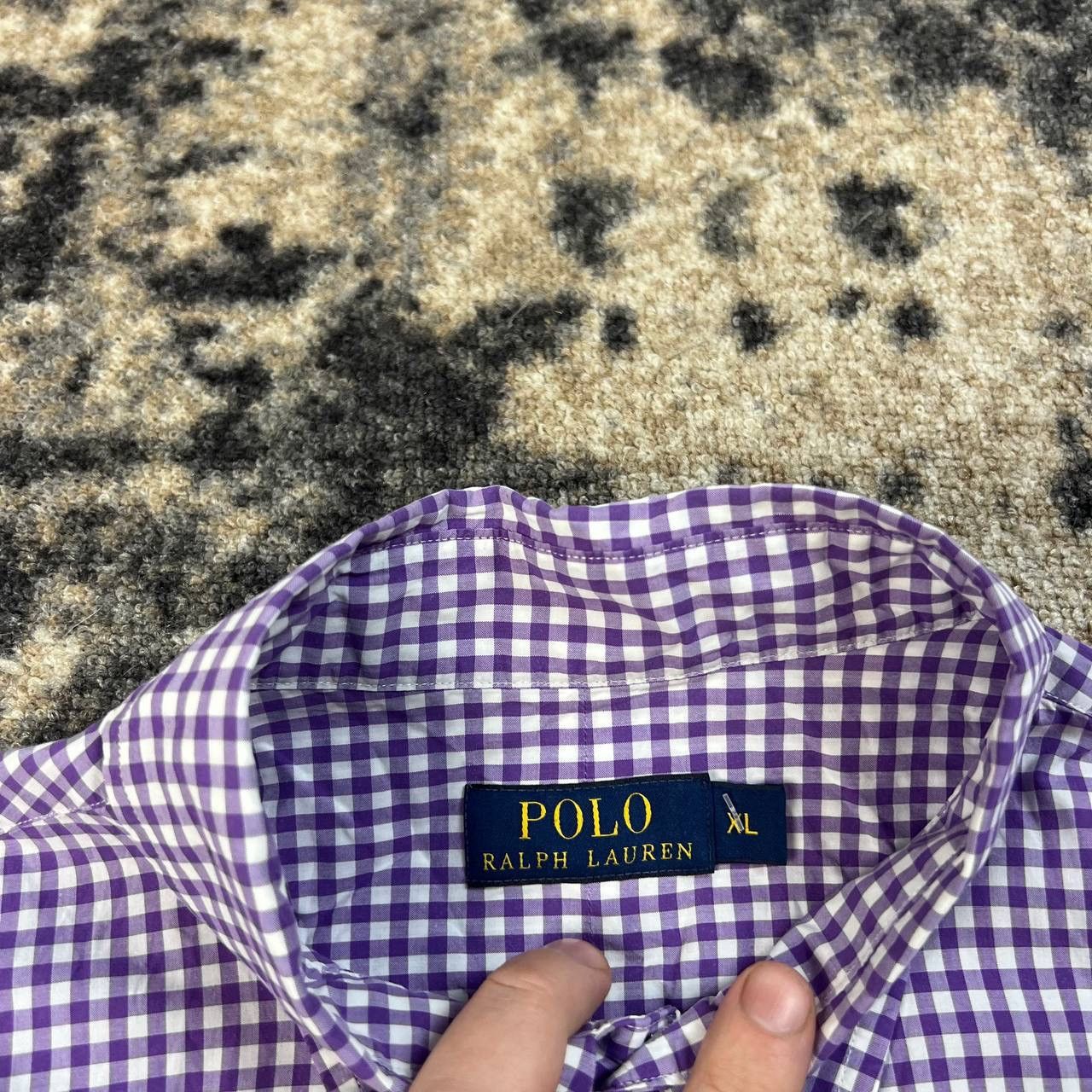 Polo Ralph Lauren Polo Ralph Lauren Luxury Checkered Button Up Shirt Size US XL / EU 56 / 4 - 5 Thumbnail