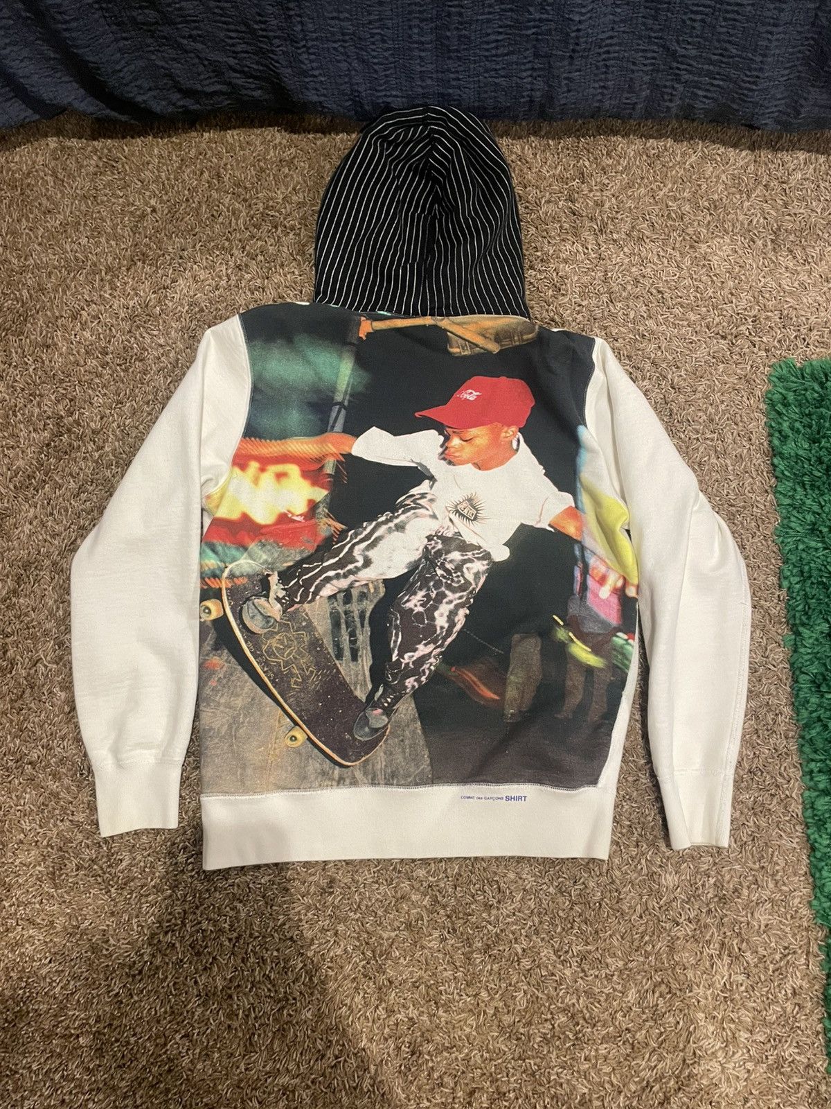 Supreme x Comme des Garcon Harold Hunter Box Logo Sweatshirt