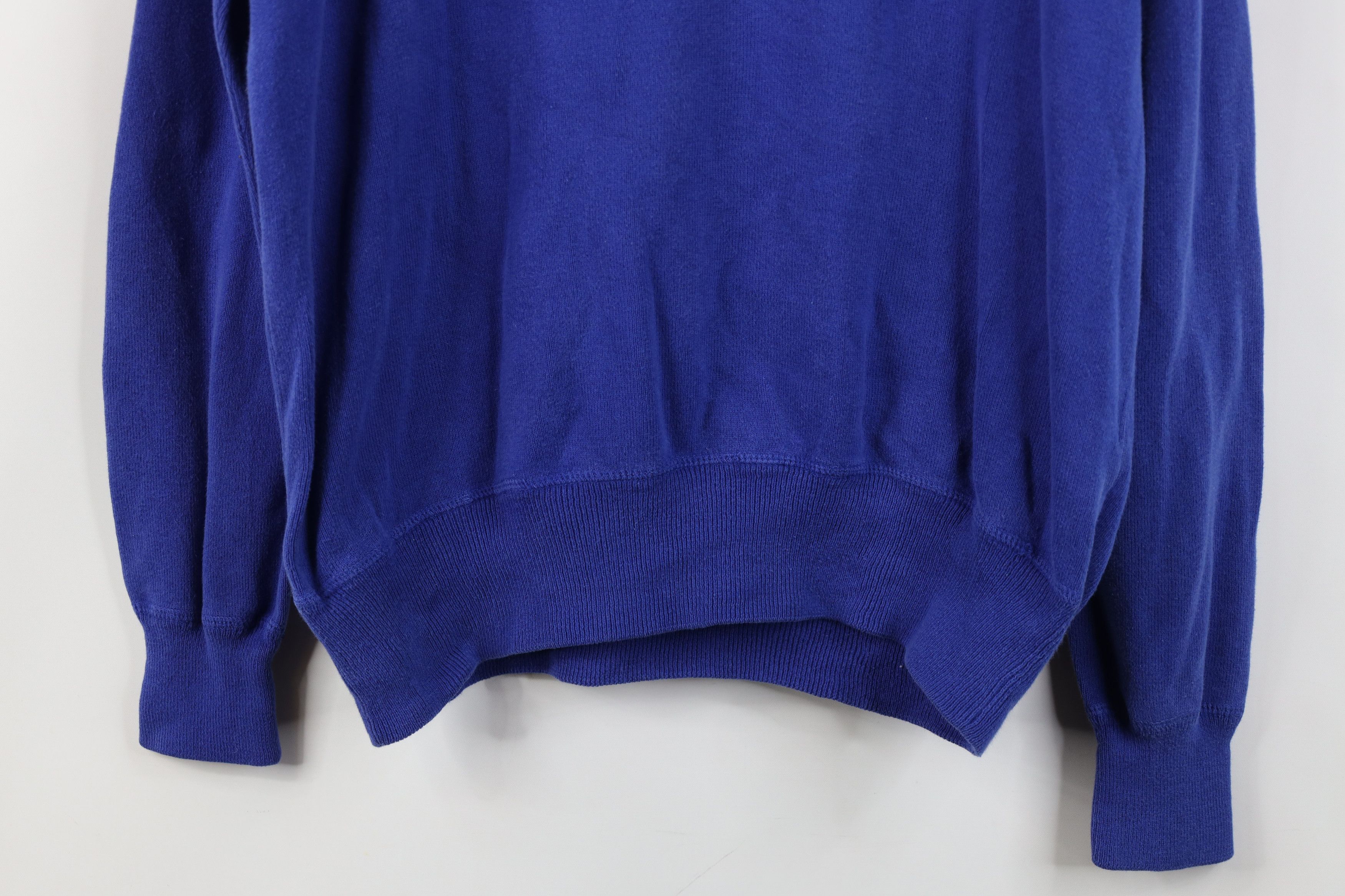 Vintage Y2K Ralph Lauren Cotton Ribbed Knit Crewneck Sweater