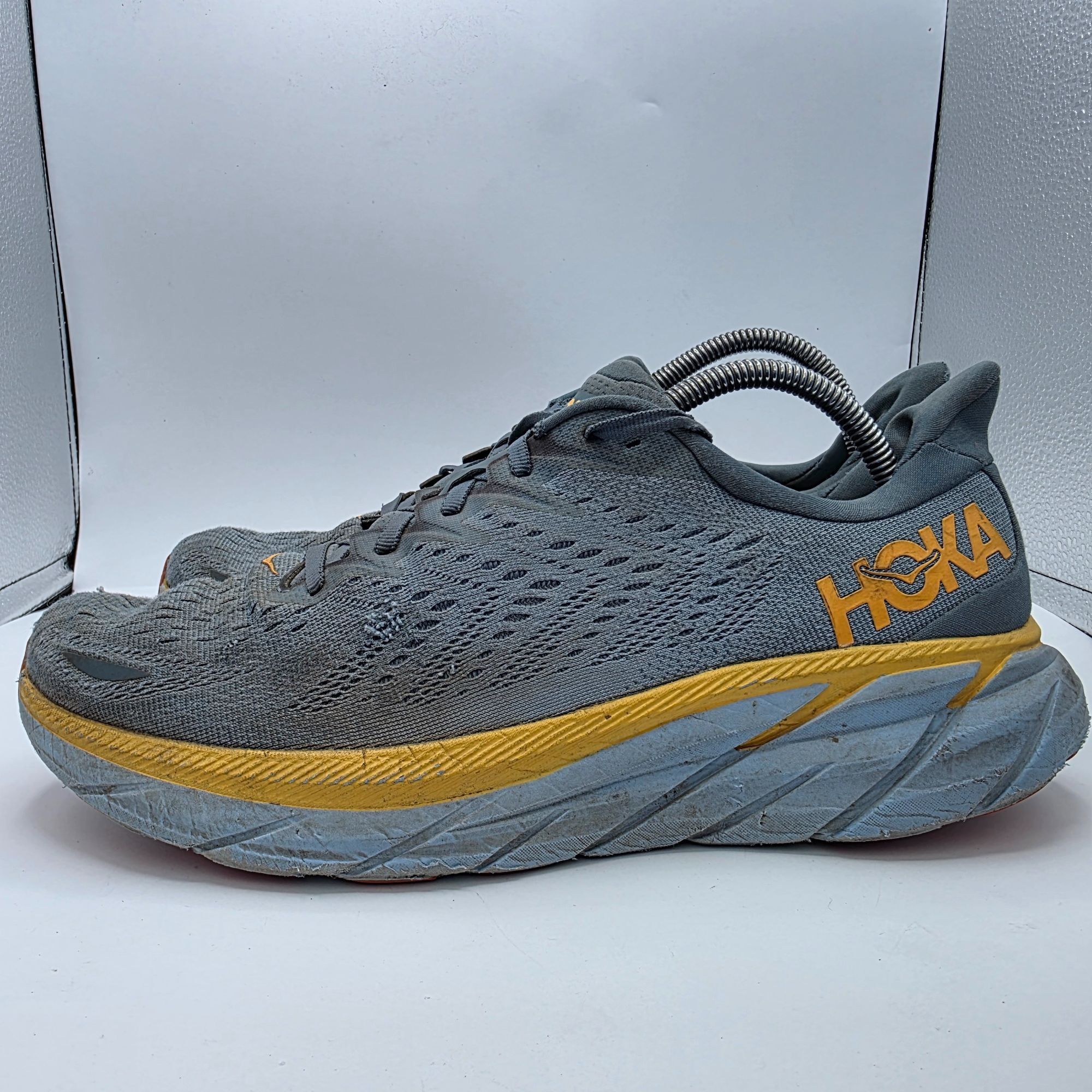 Hoka Hoka One One Clifton 8 Mens Size 11 Goblin Blue Mountain Spr Size US 11 / EU 44 - 13 Thumbnail