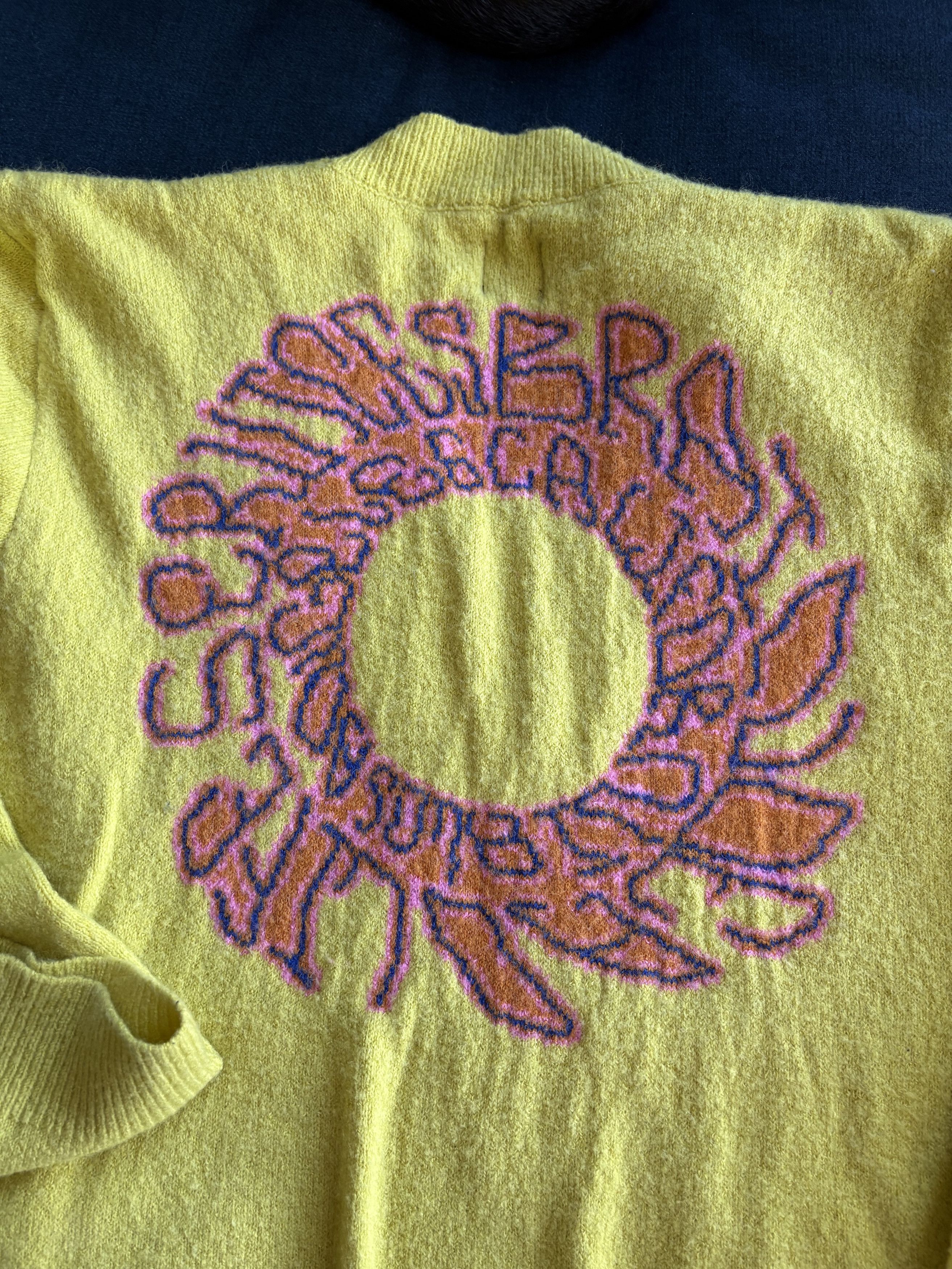 Brain Dead Brain Dead Devils Wool Blend Knit Sweater Cardigan Size US XL / EU 56 / 4 - 6 Thumbnail
