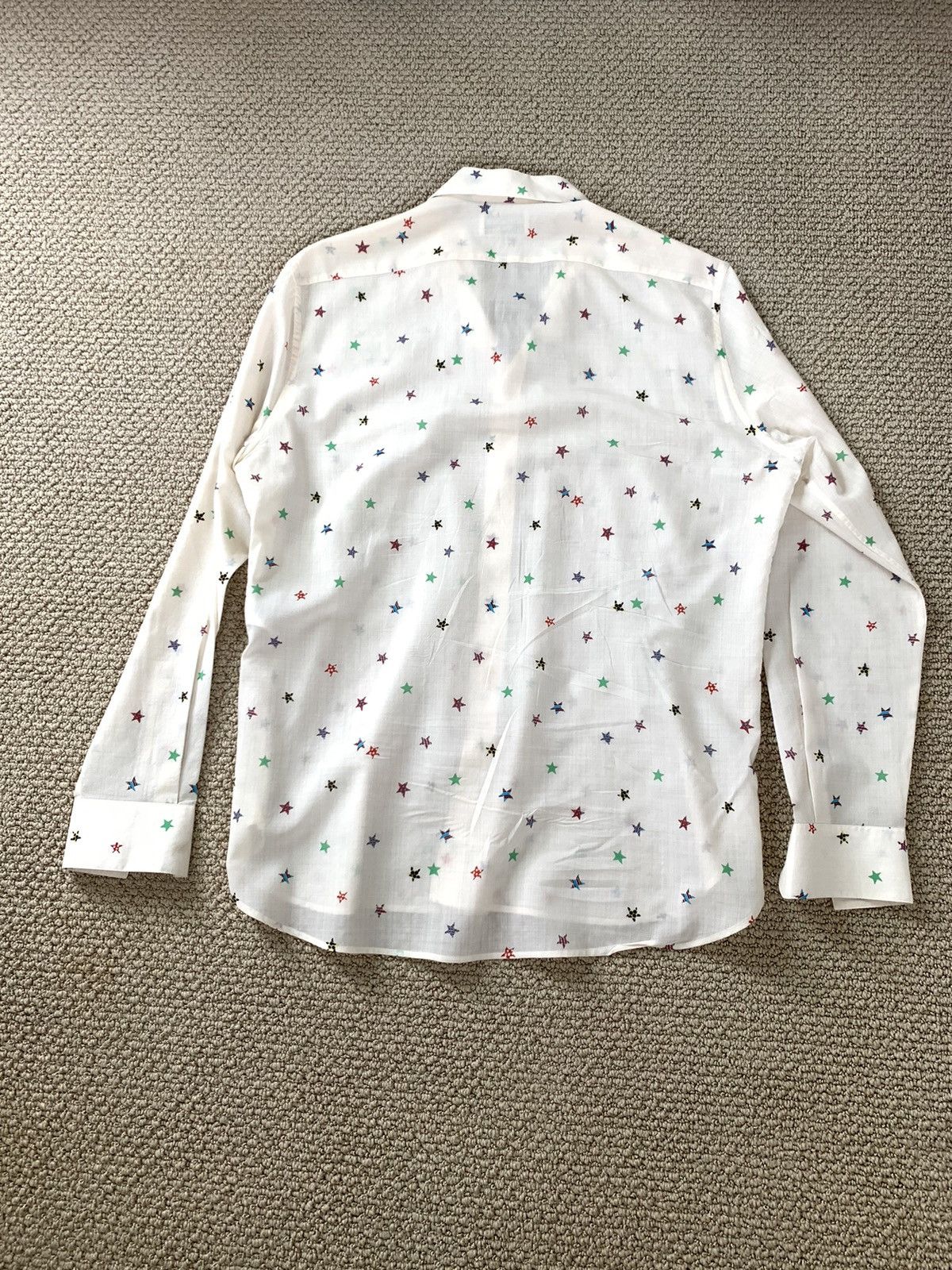 Saint Laurent Paris Saint Laurent star print shirt Size US L / EU 52-54 / 3 - 10 Thumbnail