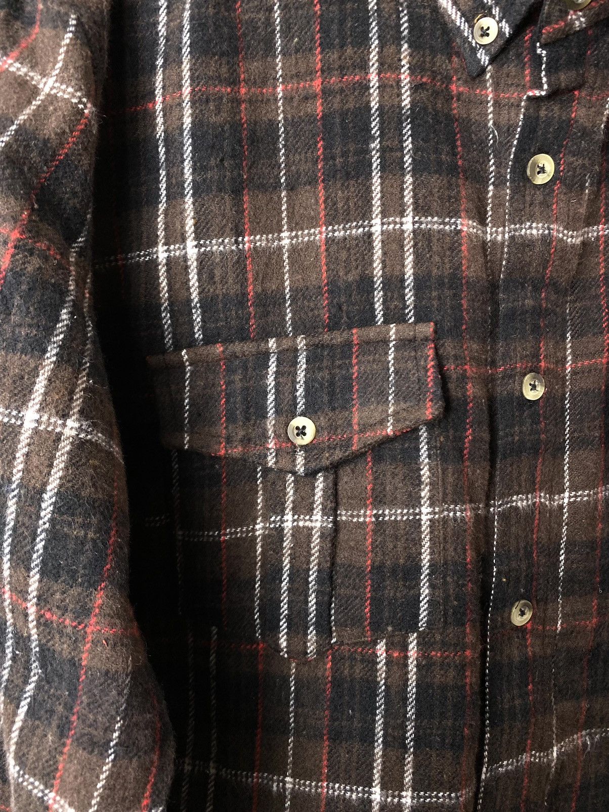 Rap Tees Design Travis Scott Brown Flannel Plaid Shirt Checkered Hype Size US S / EU 44-46 / 1 - 3 Thumbnail