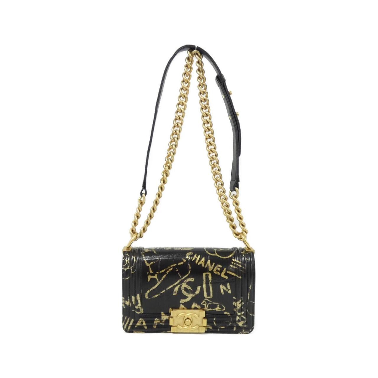 Chanel Chanel Chanel Boy Chanel Leather Shoulder Bag Leather Shoulder Bag 67085 DUTY FREE for USA Size ONE SIZE - 1 Thumbnail