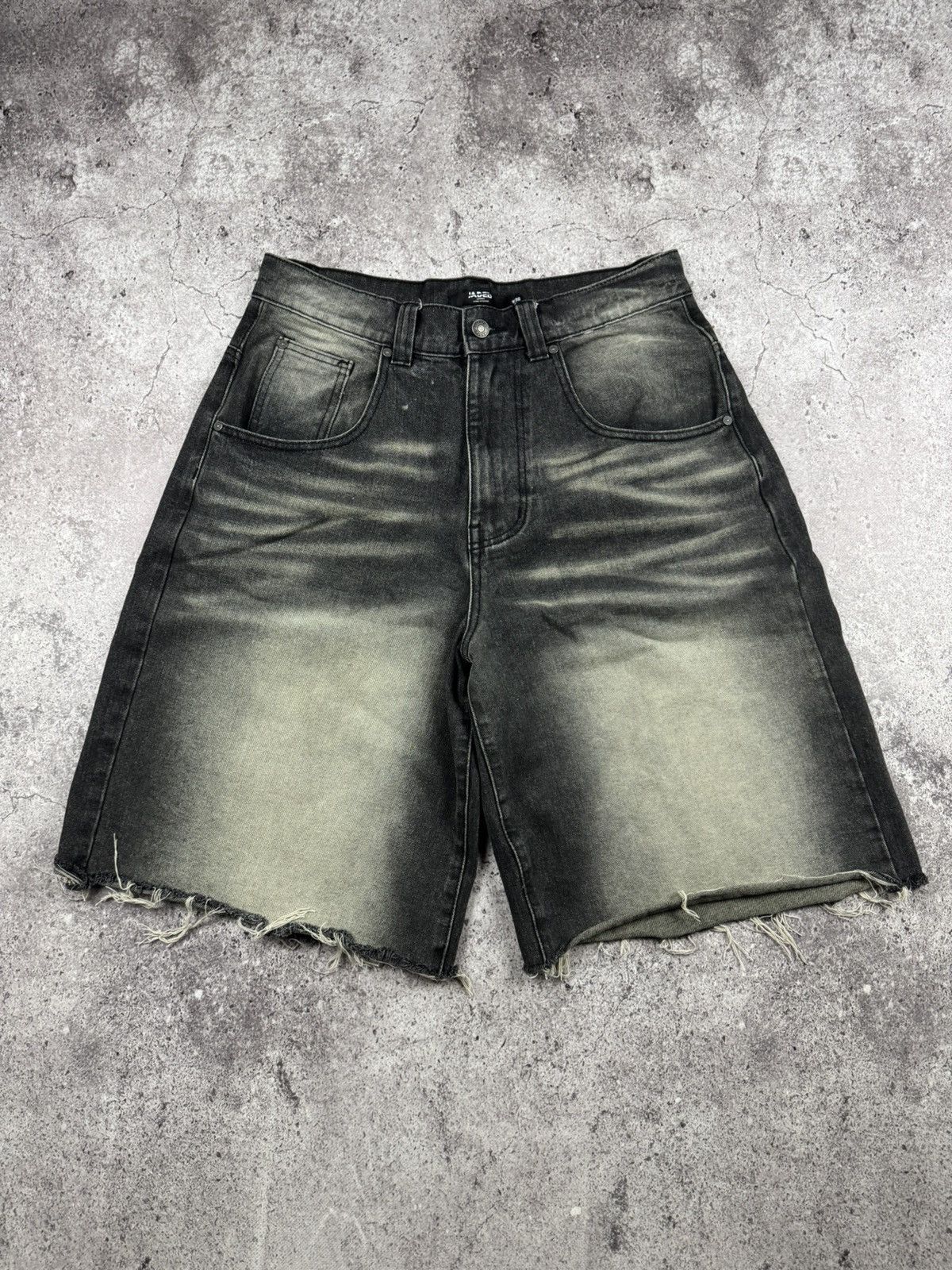 Jaded London Jaded London Baggy Denim Jorts/Shorts Y2K (unisex) rap Size US 30 / EU 46 - 3 Thumbnail
