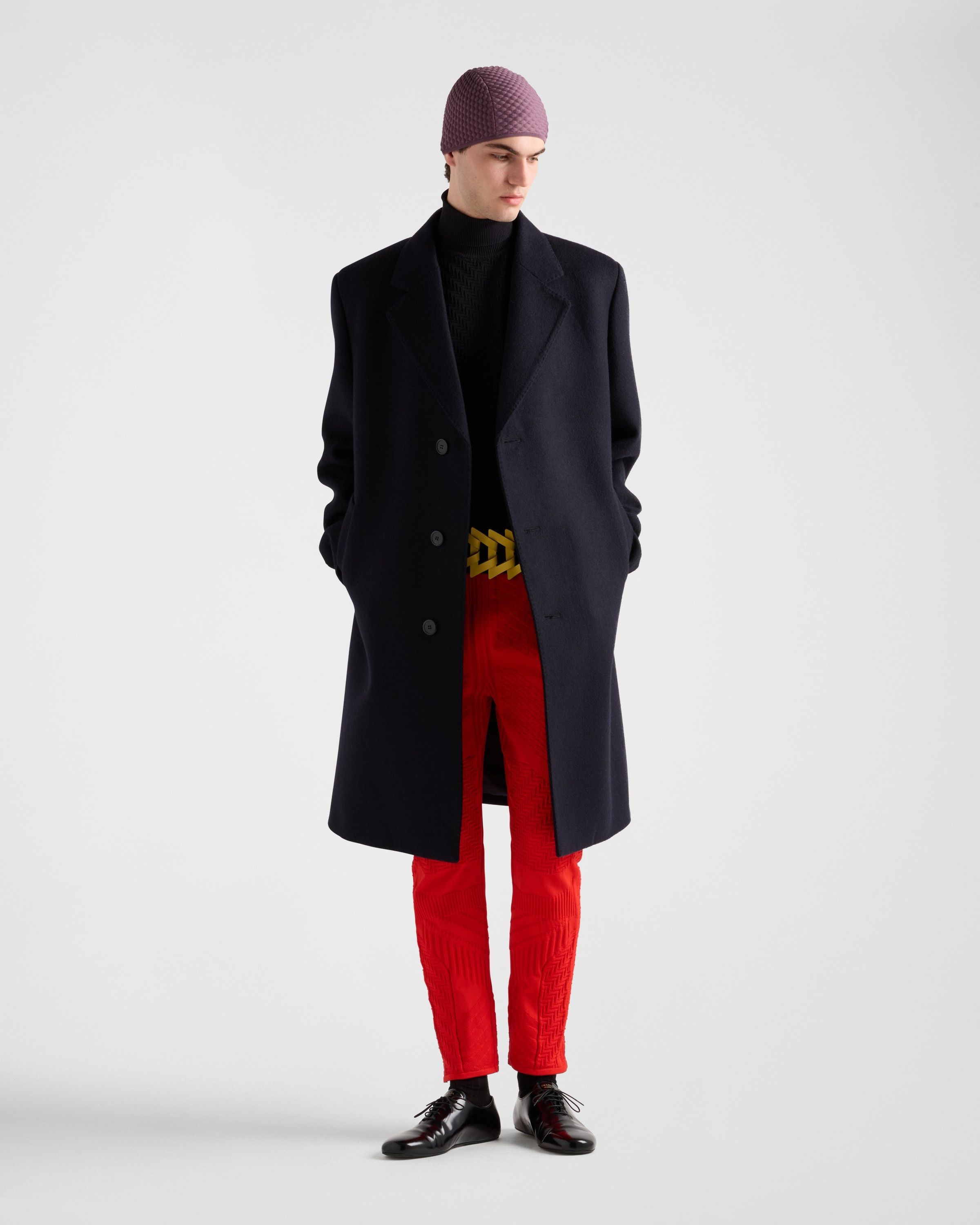 Prada o1bcso1str1025 Nylon Technical Pants in Red Size US 30 / EU 46 - 2 Thumbnail