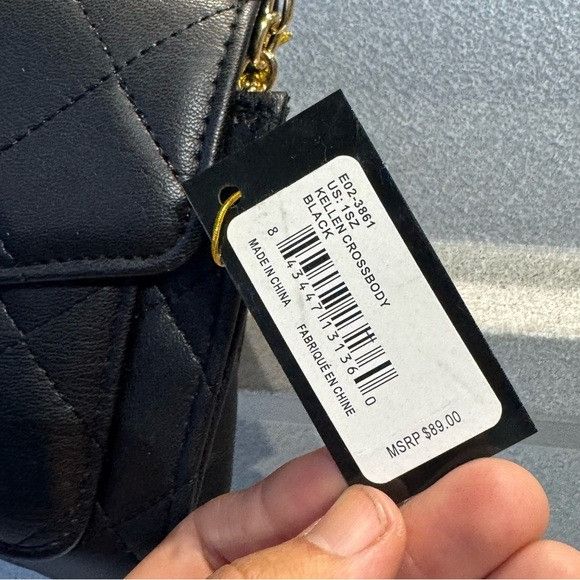 Bebe NWT BEBE KELLEN BLACK CROSSBODY Size ONE SIZE - 3 Thumbnail