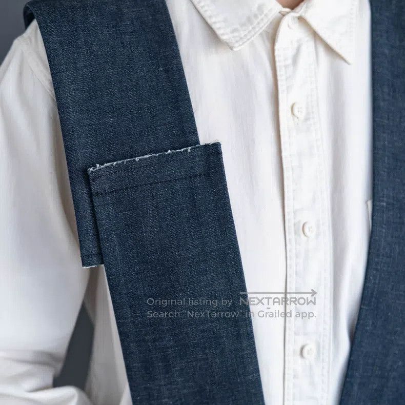 Comme des Garcons Comme Des Garcons Main Line Grey Blue Deconstructed Patchw Size S / US 4 / IT 40 - 7 Thumbnail