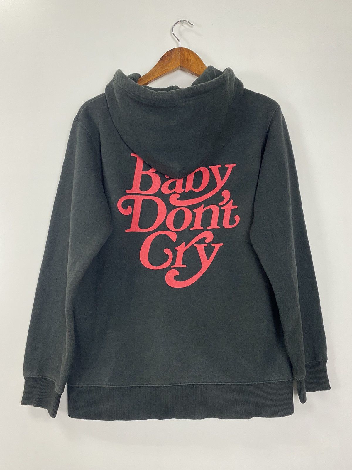 Japanese Brand × Vintage Vintage Baby don’t cry hoodie Size US L / EU 52-54 / 3 - 1 Thumbnail
