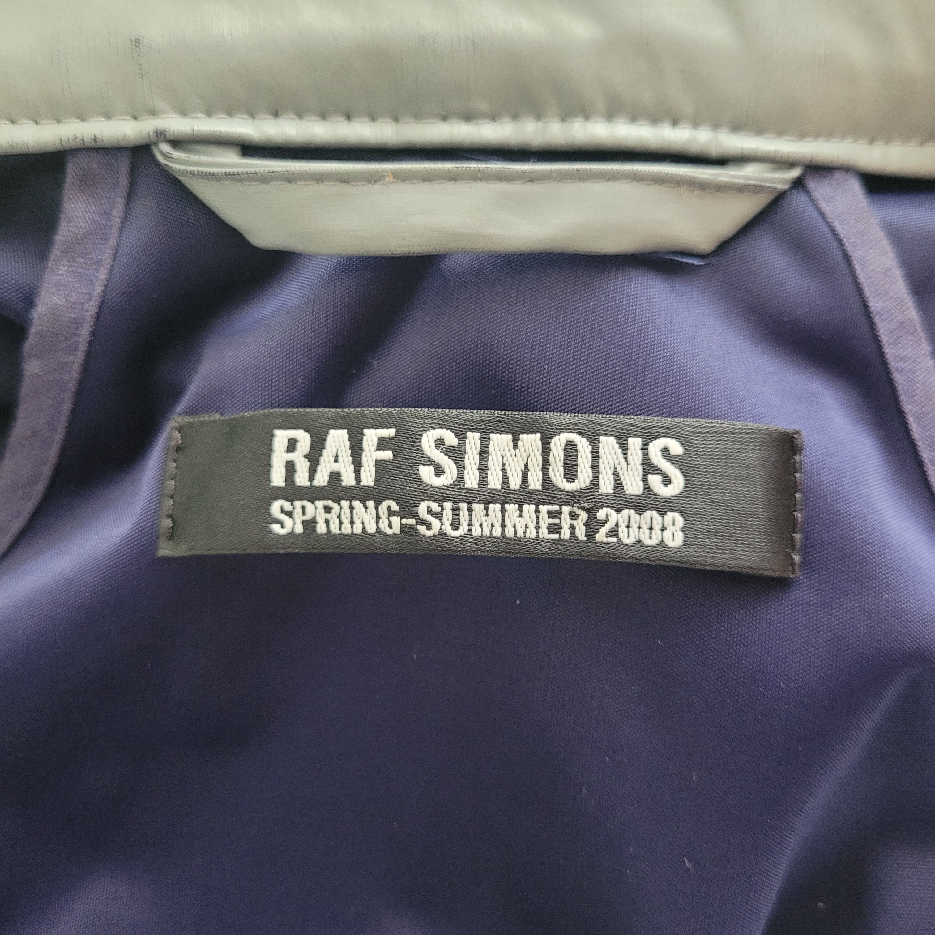 Raf Simons Raf Simons SS2008 runway waterproof parka Size US L / EU 52-54 / 3 - 2 Thumbnail