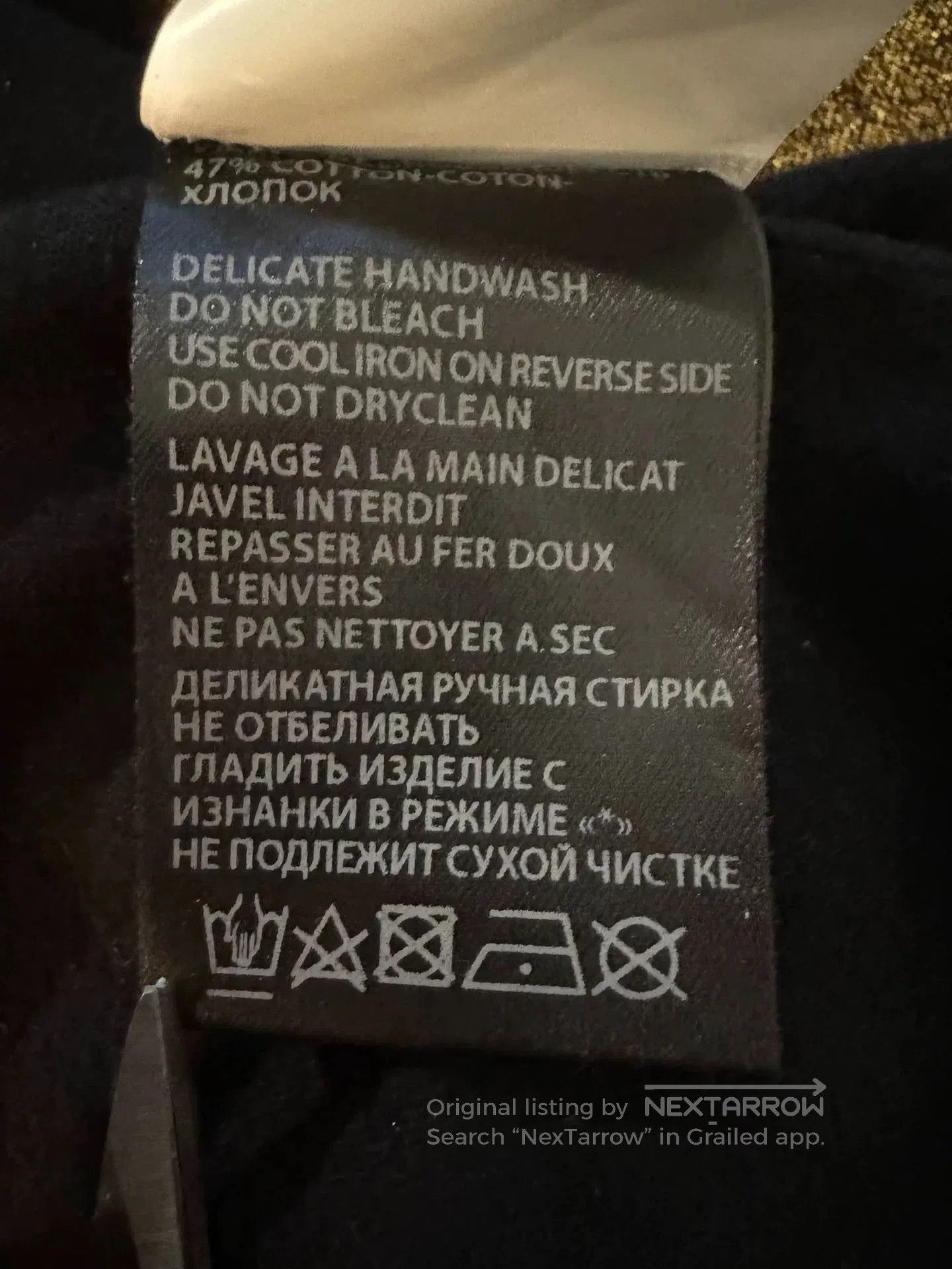 Ann Demeulemeester Ann Demeulemeester Black Gold Vest. Size US S / EU 44-46 / 1 - 6 Thumbnail