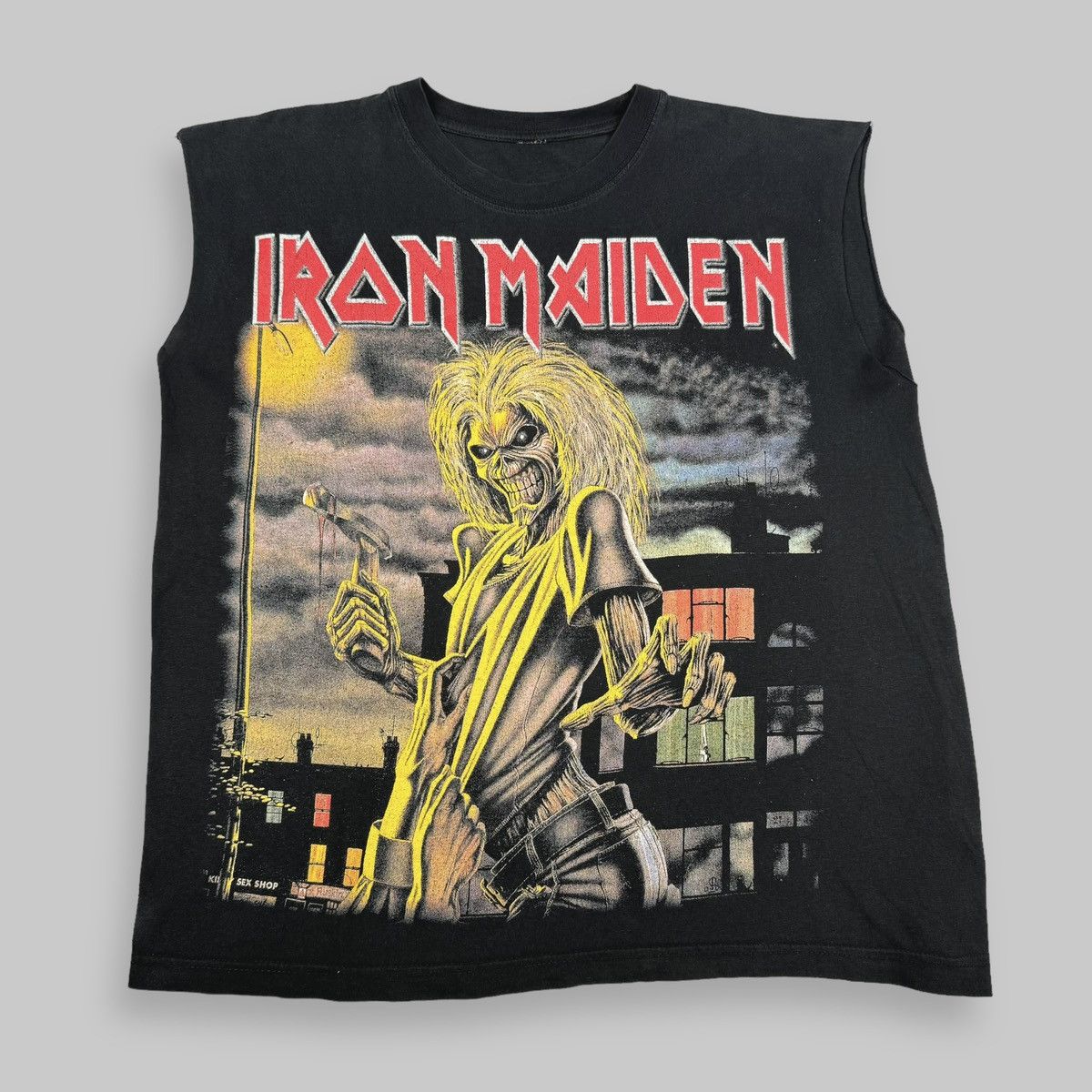 Band Tees Vintage 2003 Iron Maiden Rare Tour Euro Sleeveless T Shirt Size US L / EU 52-54 / 3 - 2 Thumbnail