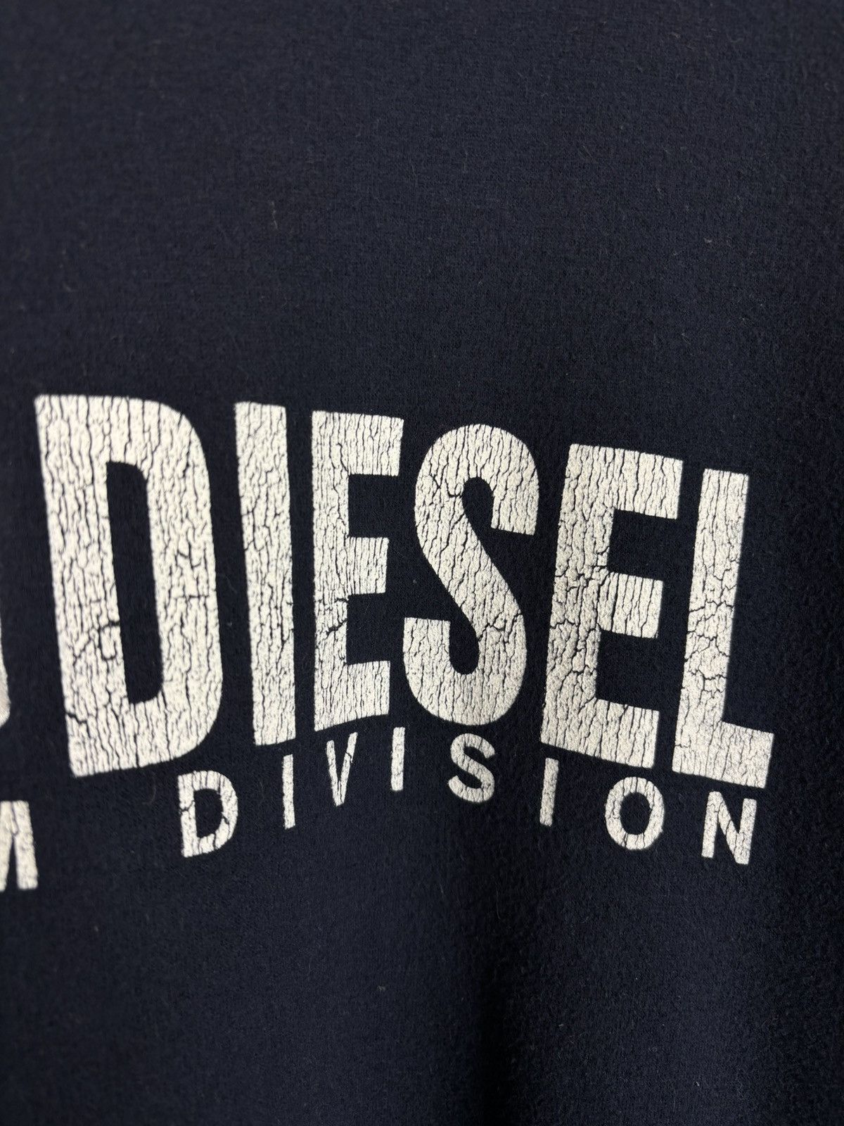 Diesel 90s Vintage Diesel Centre Logo Denim Division Sweatshirt L Size US L / EU 52-54 / 3 - 4 Thumbnail