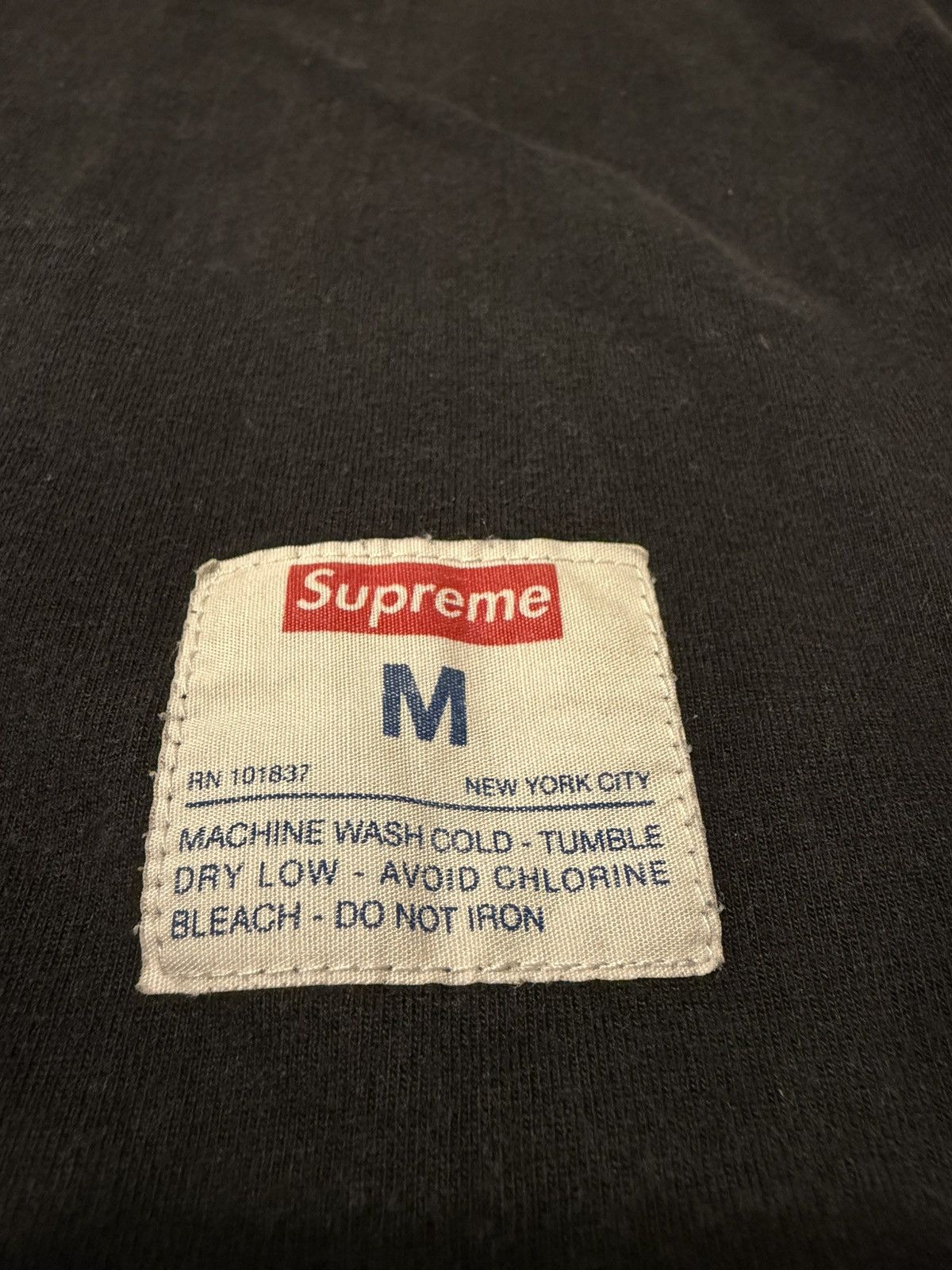 Supreme Supreme black Henley Baseball Shirt Size US M / EU 48-50 / 2 - 5 Thumbnail