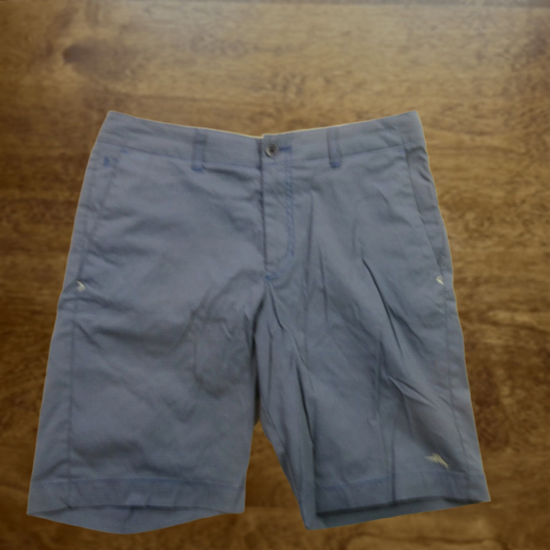 Tommy Bahama Tommy Bahama Men's Chino Shorts Size 32 Blue Casual Breathable Beach Golf Check Flat Front Size US 32 / EU 48 - 1 Thumbnail