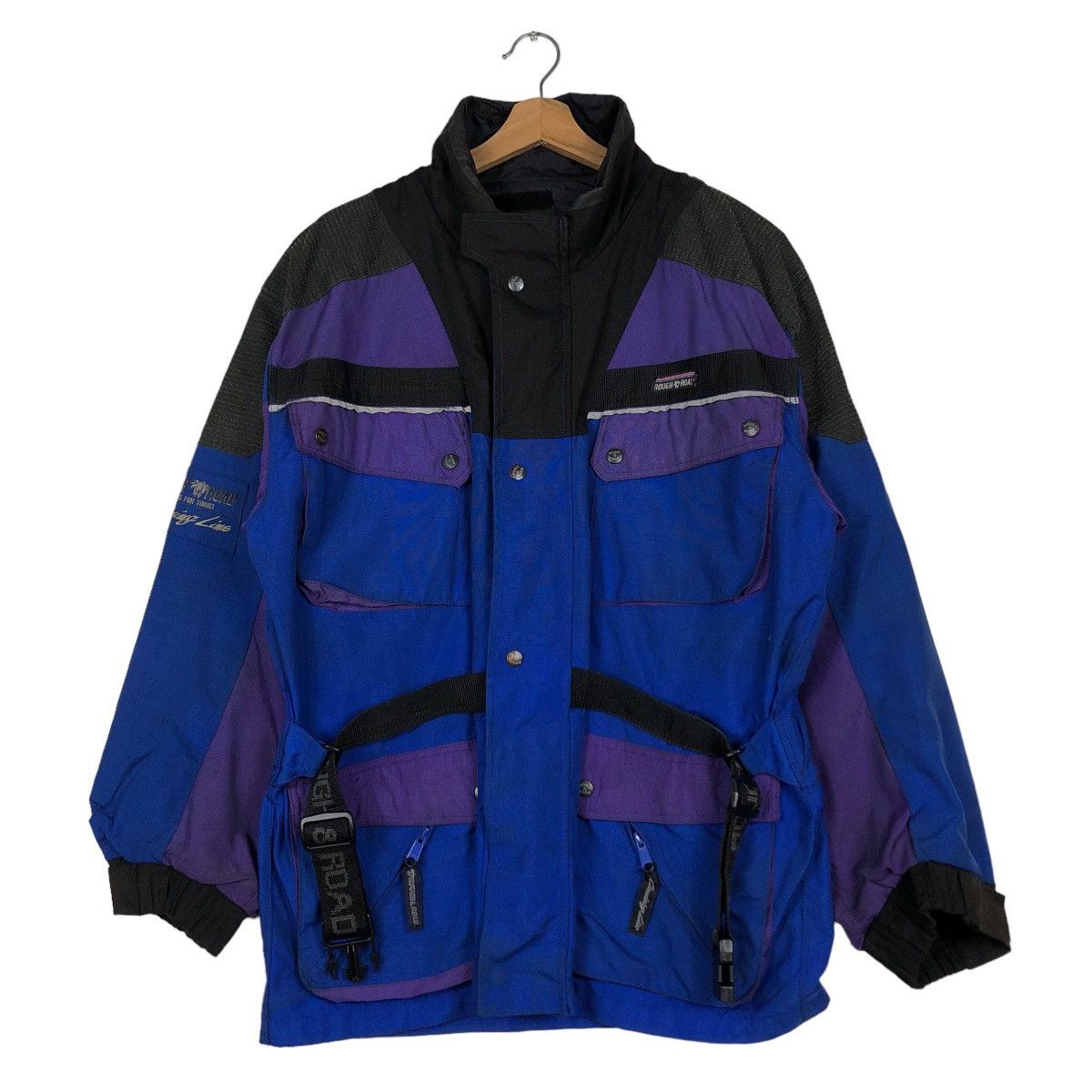 Japanese Brand 🔥Vintage Hunting Survival Jacket Rough & Road Multi Pocket Size US L / EU 52-54 / 3 - 1 Thumbnail