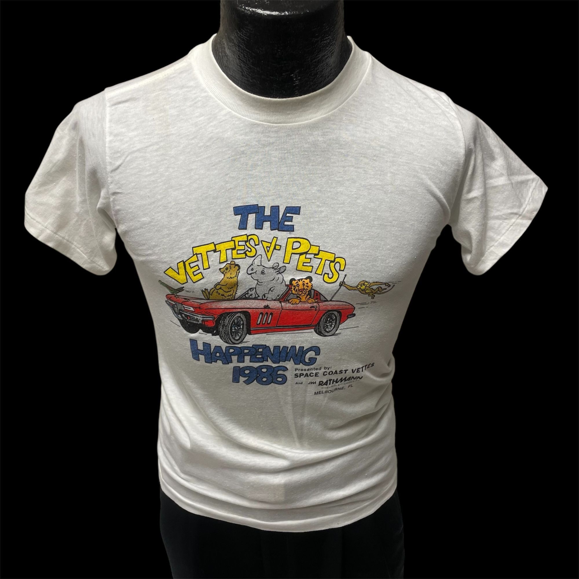 Other Vtg Platinum T's The VETTES & PETS Happening 1986 T Shirt Size US M / EU 48-50 / 2 - 2 Thumbnail