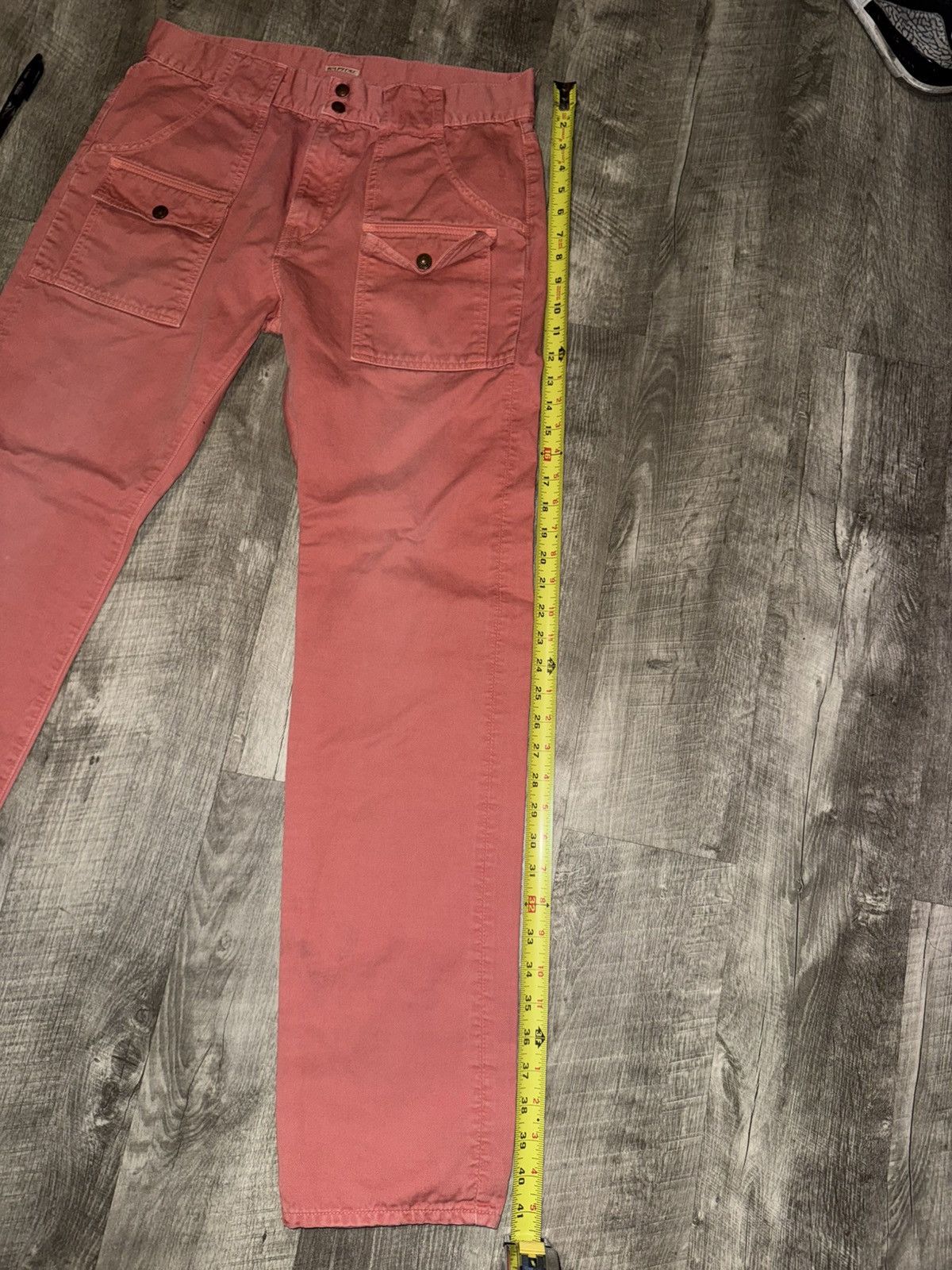 Kapital Kapital Pink 4 front pockets Cargo Denim Size US 32 / EU 48 - 5 Thumbnail