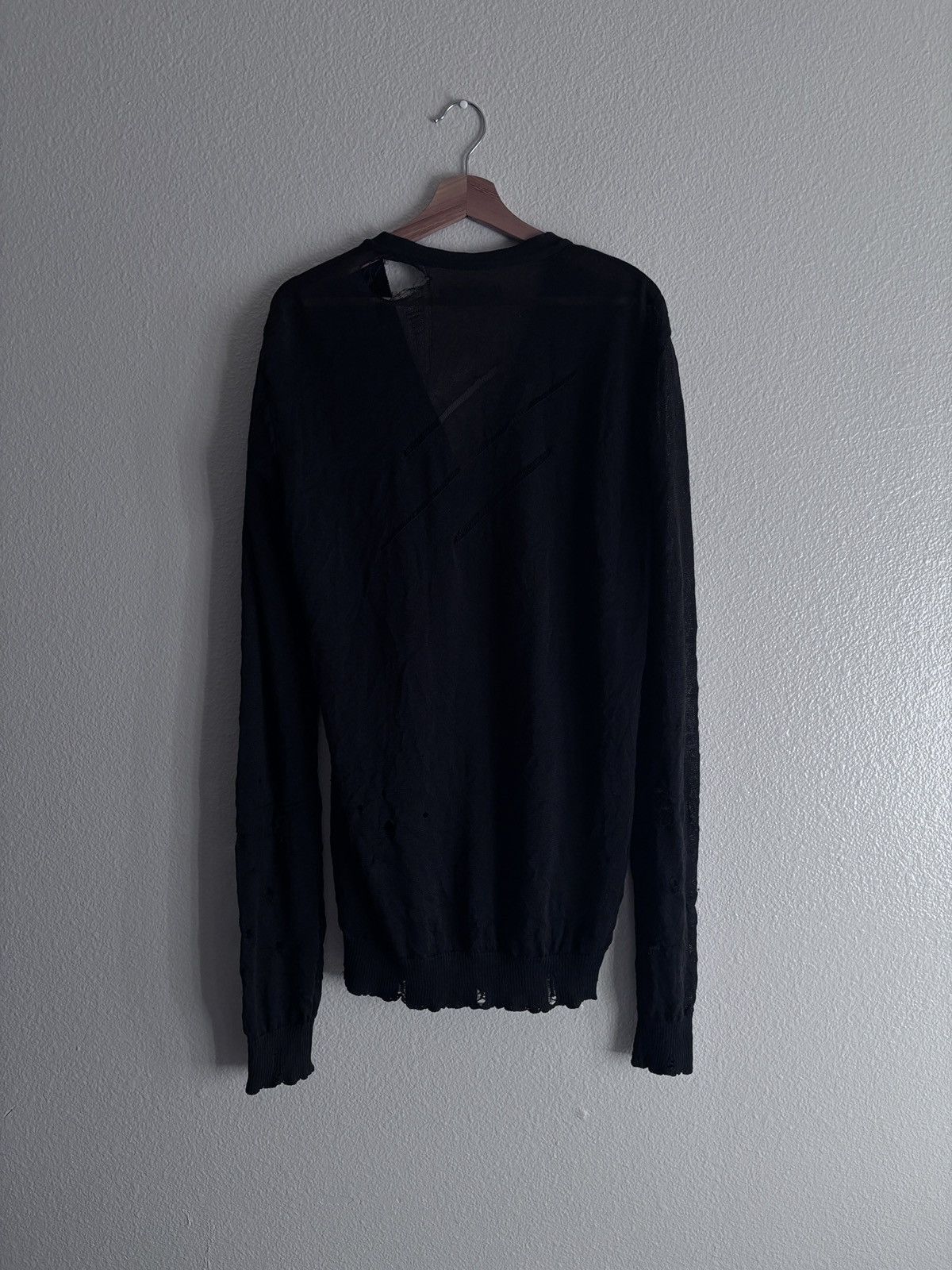 Number (N)ine SS02 Grunge Cardigan Size US XL / EU 56 / 4 - 6 Thumbnail