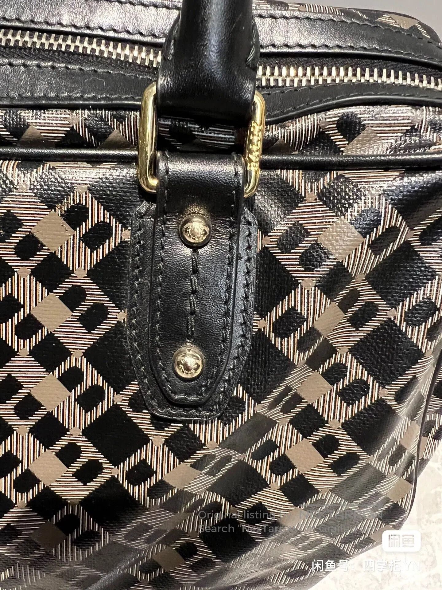 Bally Bally Large Boston Tote Bag. Size ONE SIZE - 4 Thumbnail