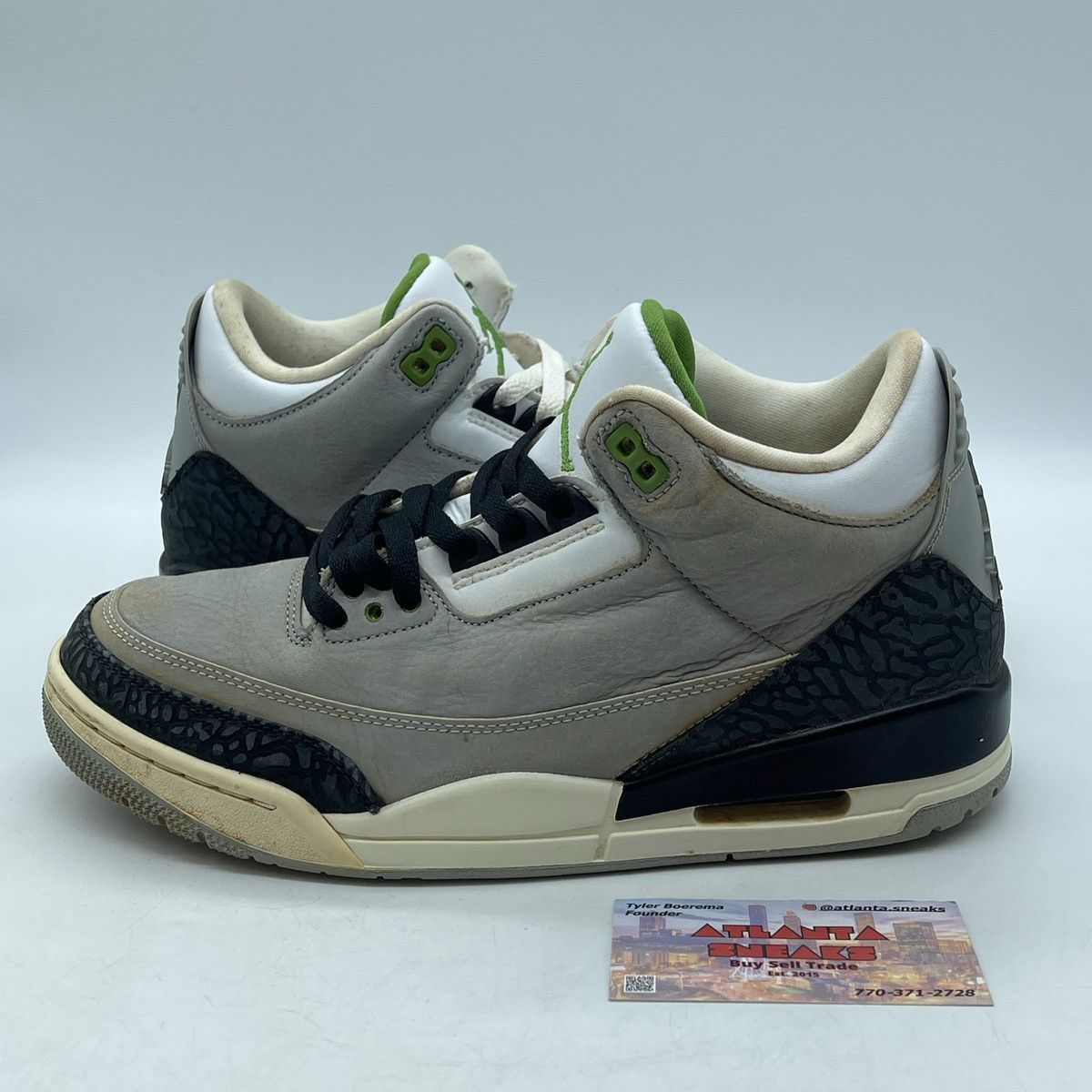 Jordan Brand Air Jordan 3 chlorophyll Size US 8.5 / EU 41-42 - 1 Thumbnail